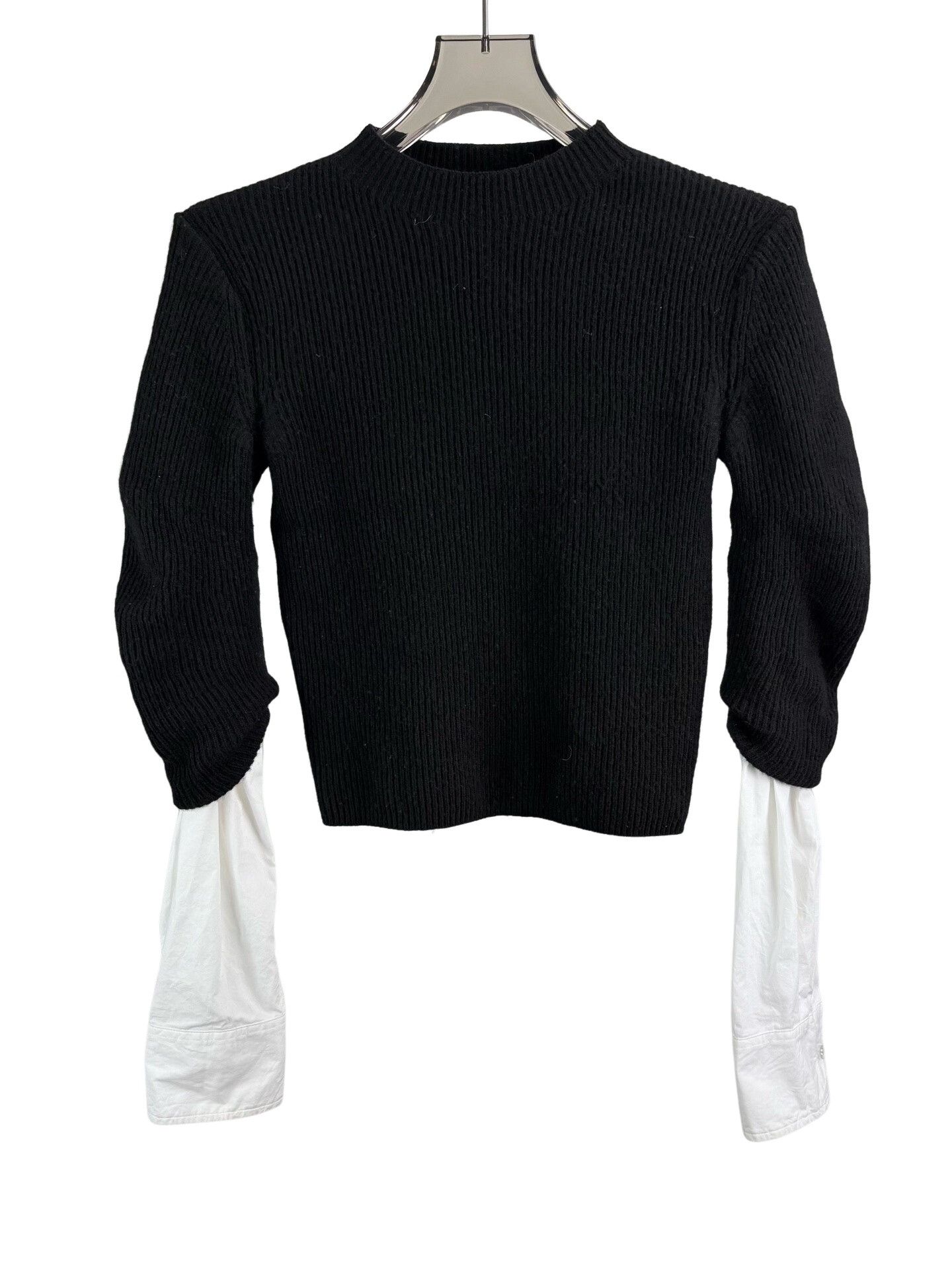 Alexander Wang Alexander Wang Layered Wool Blend Sweater S Size S / US 4 / IT 40 - 1 Thumbnail