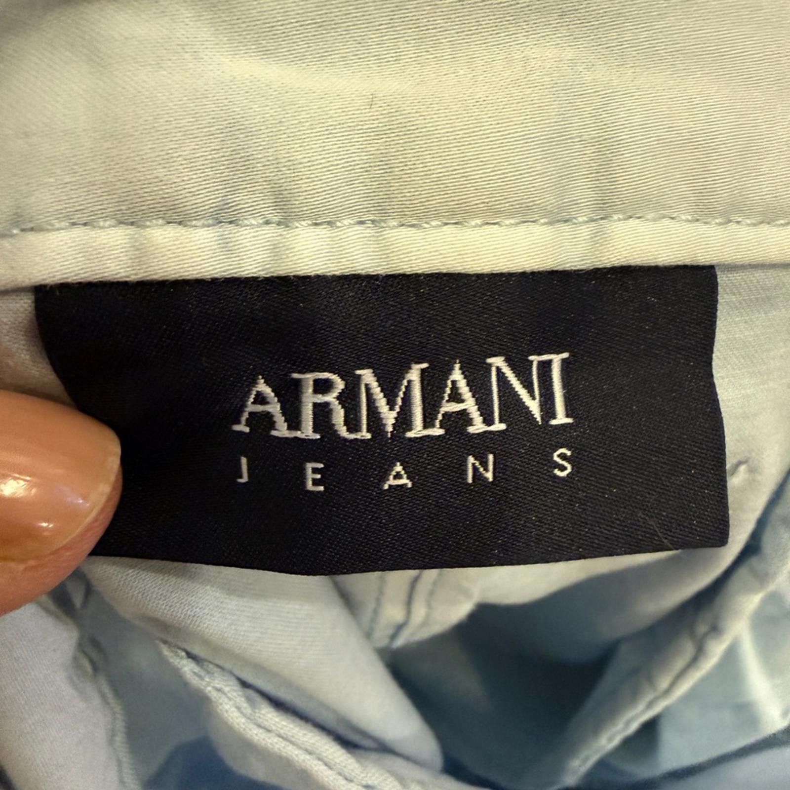 Other Armani Jeans Sky Blue Flat Front Bermuda Shorts Sz 30 Size US 30 / EU 46 - 6 Thumbnail