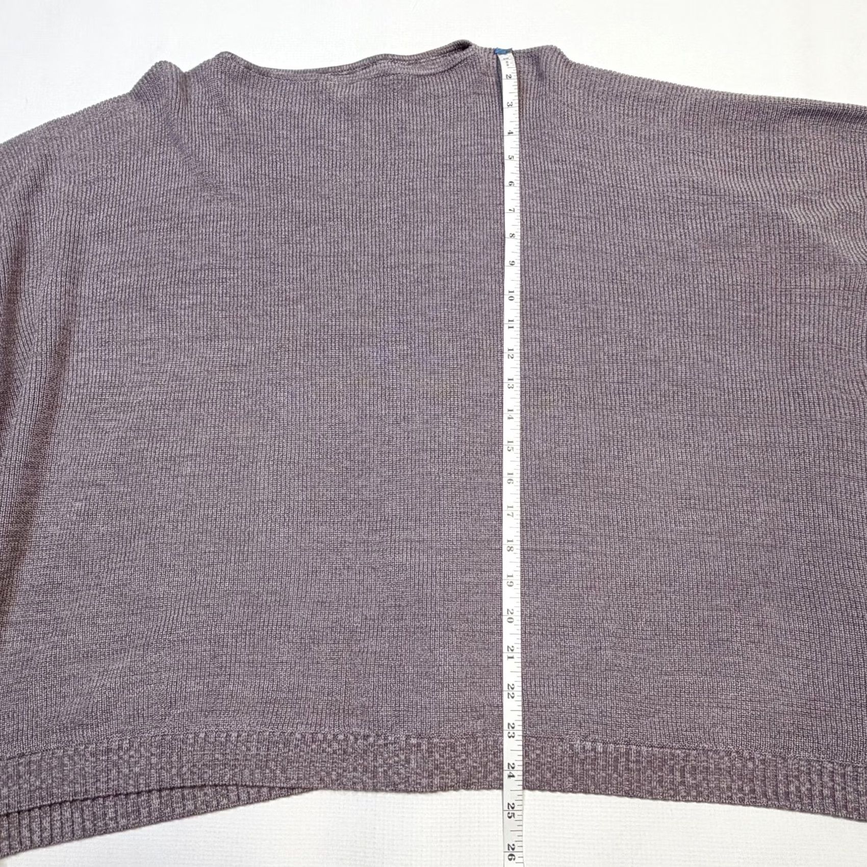 Lululemon VINTAGE Lululemon Forward Flow Cape Womens One Size Asymmetrical Hem Wrap Pullover Gray Size ONE SIZE - 6 Thumbnail