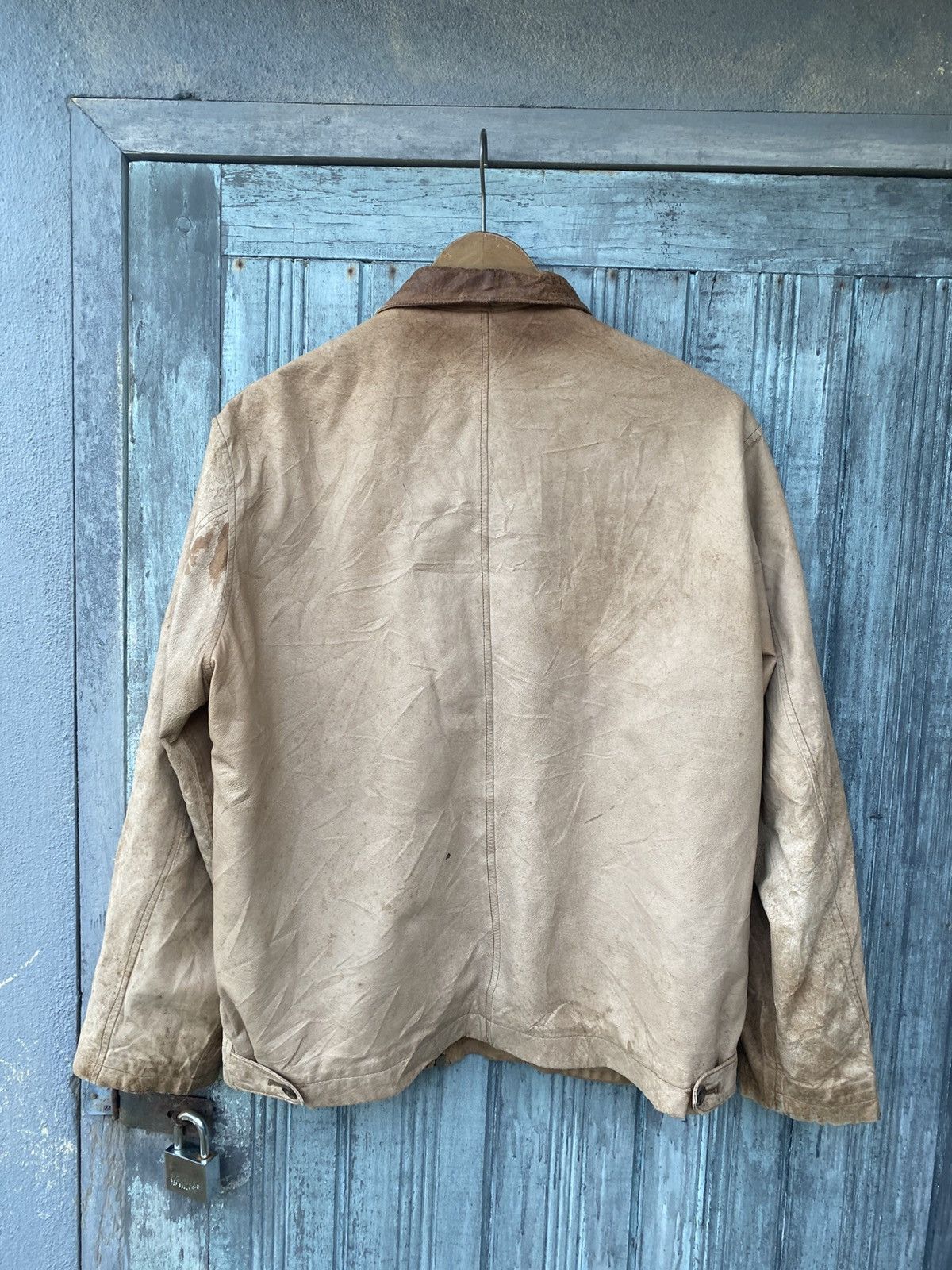 Yohji Yamamoto Vintage!!!Jacket Leather Y’s Yohji Yamamoto Size US L / EU 52-54 / 3 - 6 Thumbnail