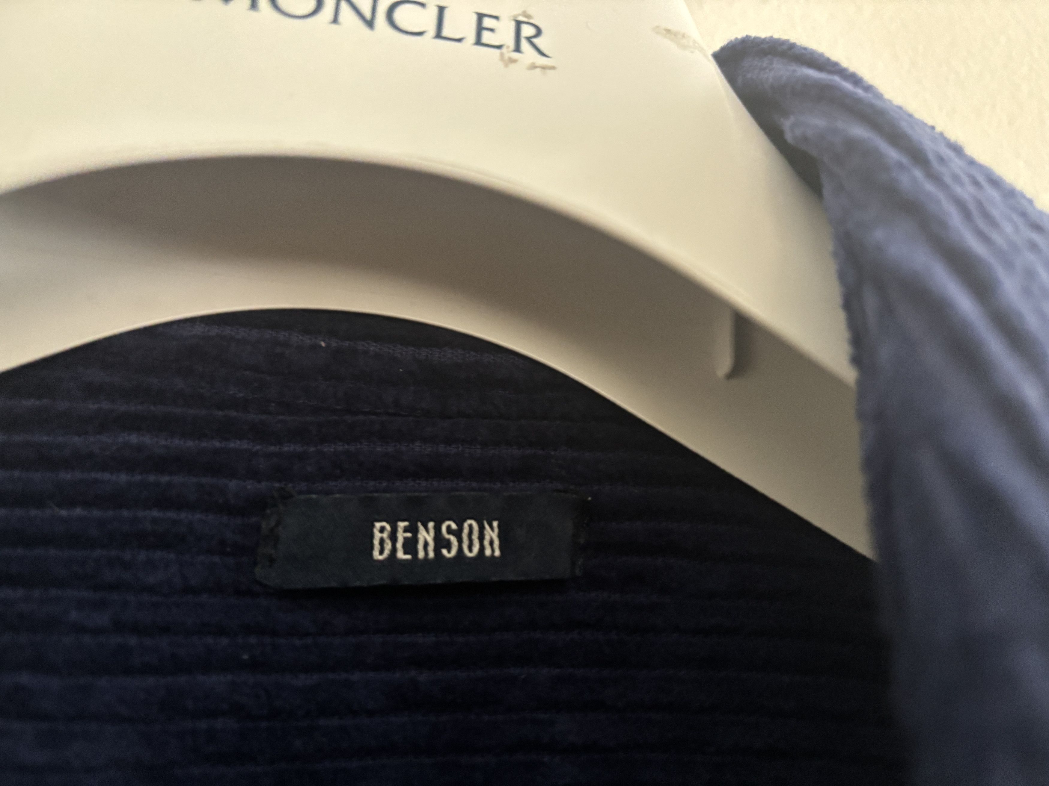 Benson $225 Corduroy Blue Snap Button Overshirt Shirt Jacket Size US S / EU 44-46 / 1 - 4 Thumbnail
