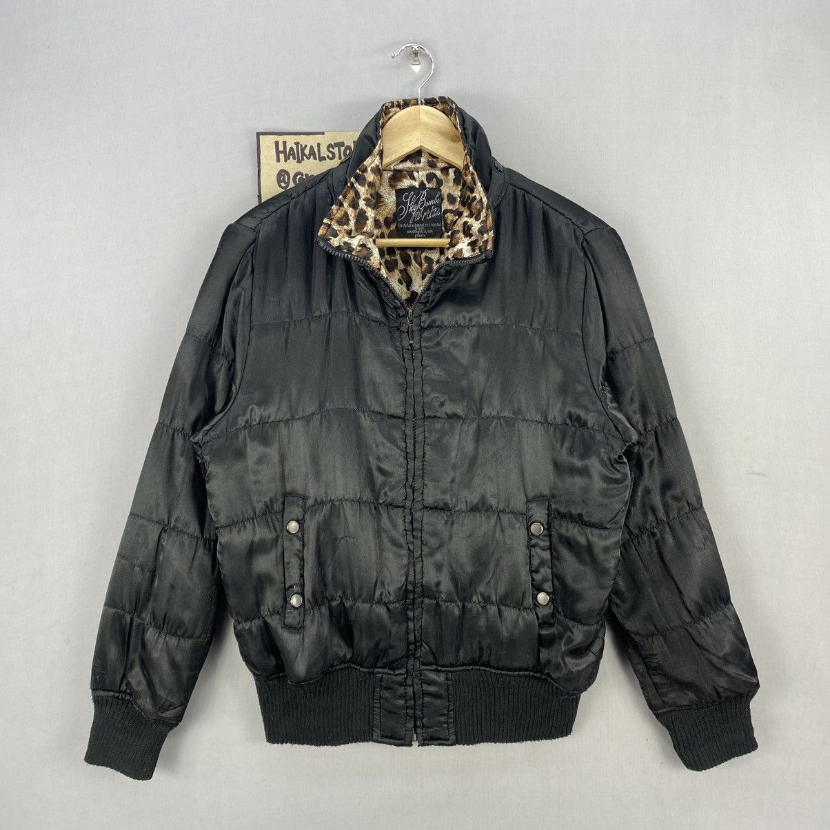 Other Vintage Japanese Brand Puffer Bomber Jacket Size S / US 4 / IT 40 - 1 Thumbnail
