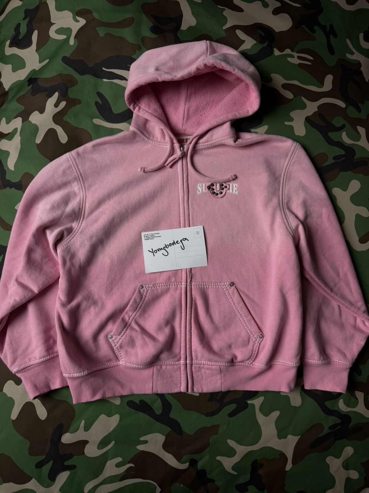 Supreme × True Religion Supreme True Religion Zip Hoodie Size US M / EU 48-50 / 2 - 1 Thumbnail