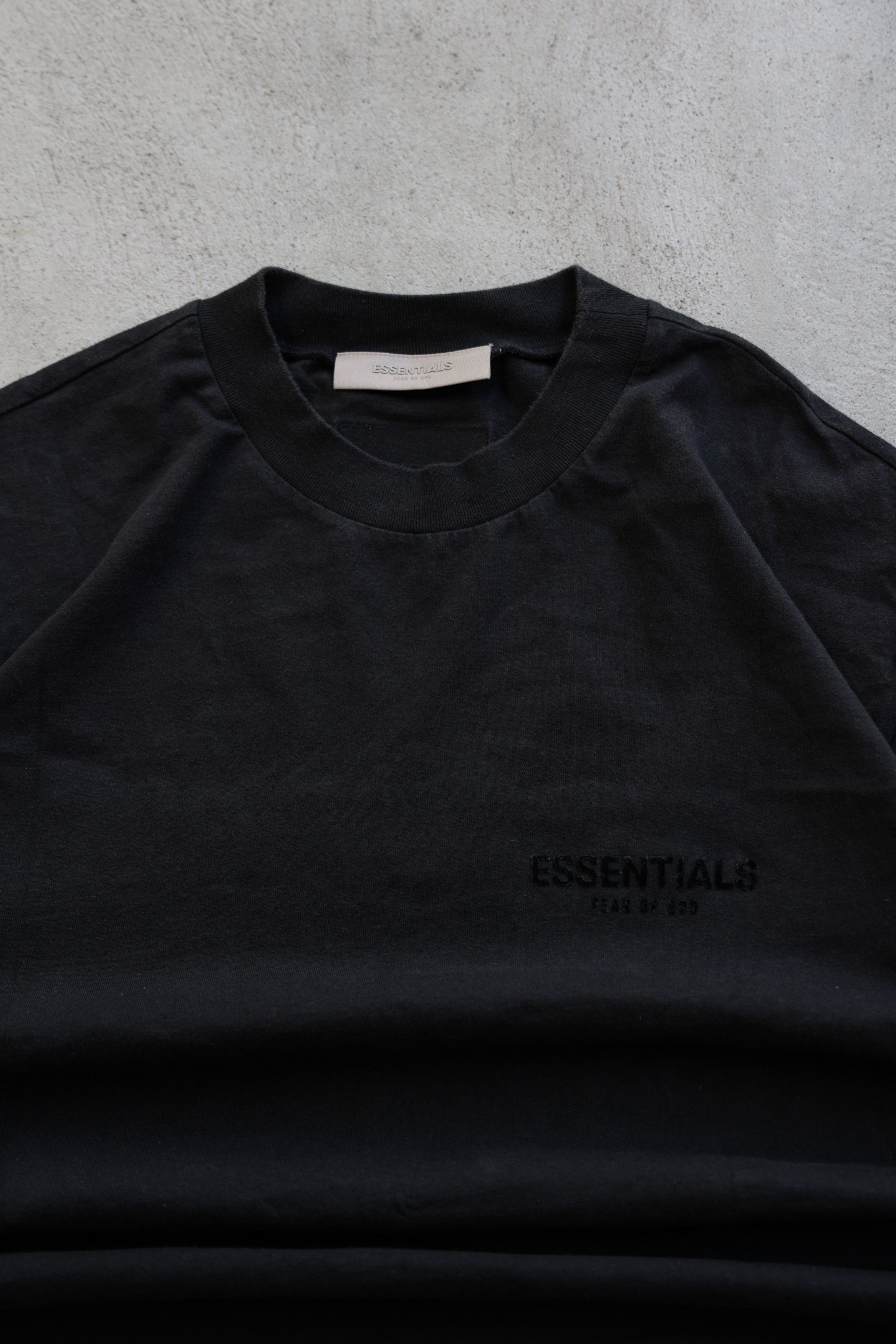 Fear of God Fear Of God Essentials Black Tee Fit L Size US L / EU 52-54 / 3 - 4 Thumbnail