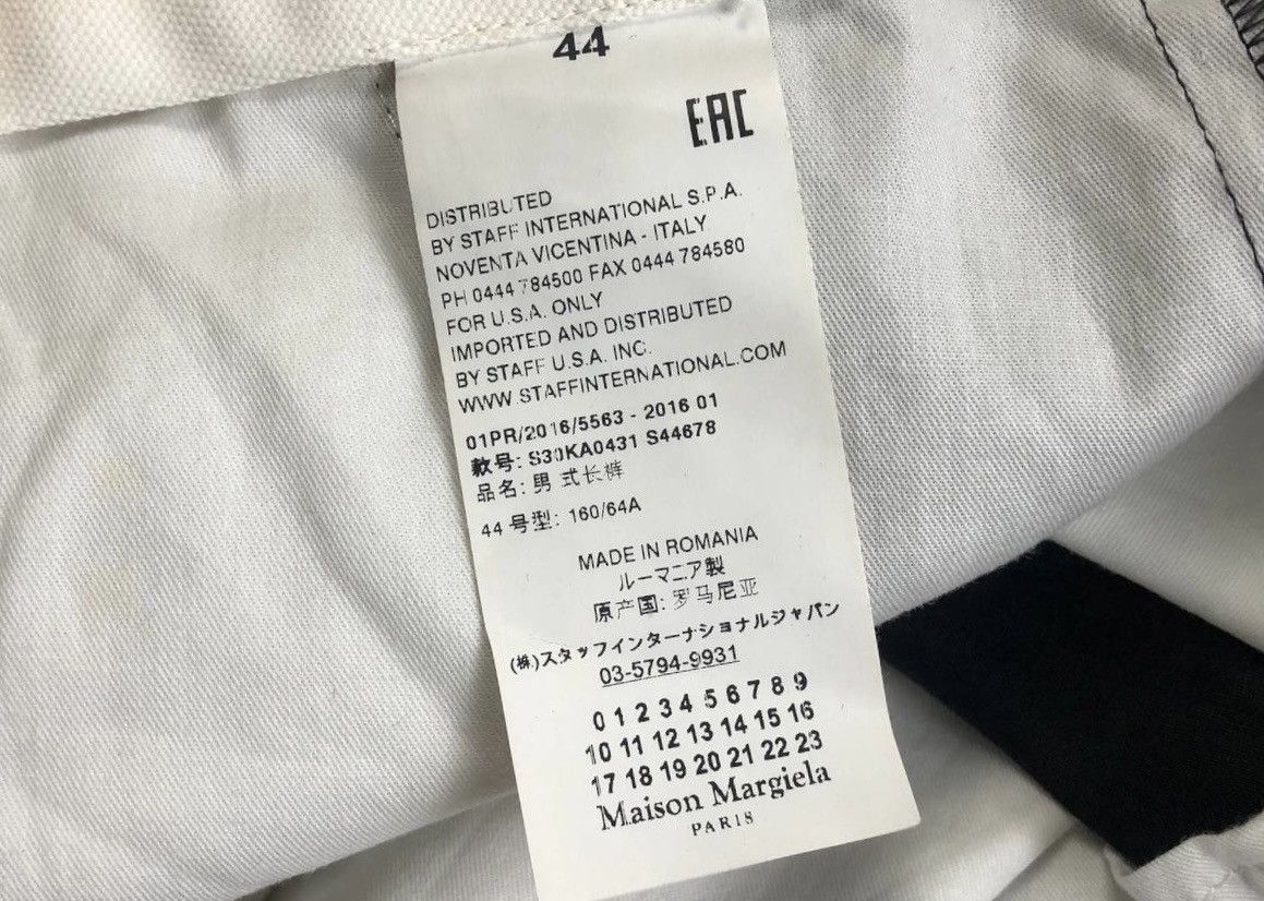 Maison Margiela Maison Margiela - Line 14 SS16 Wool Trouser Size US 30 / EU 46 - 9 Thumbnail
