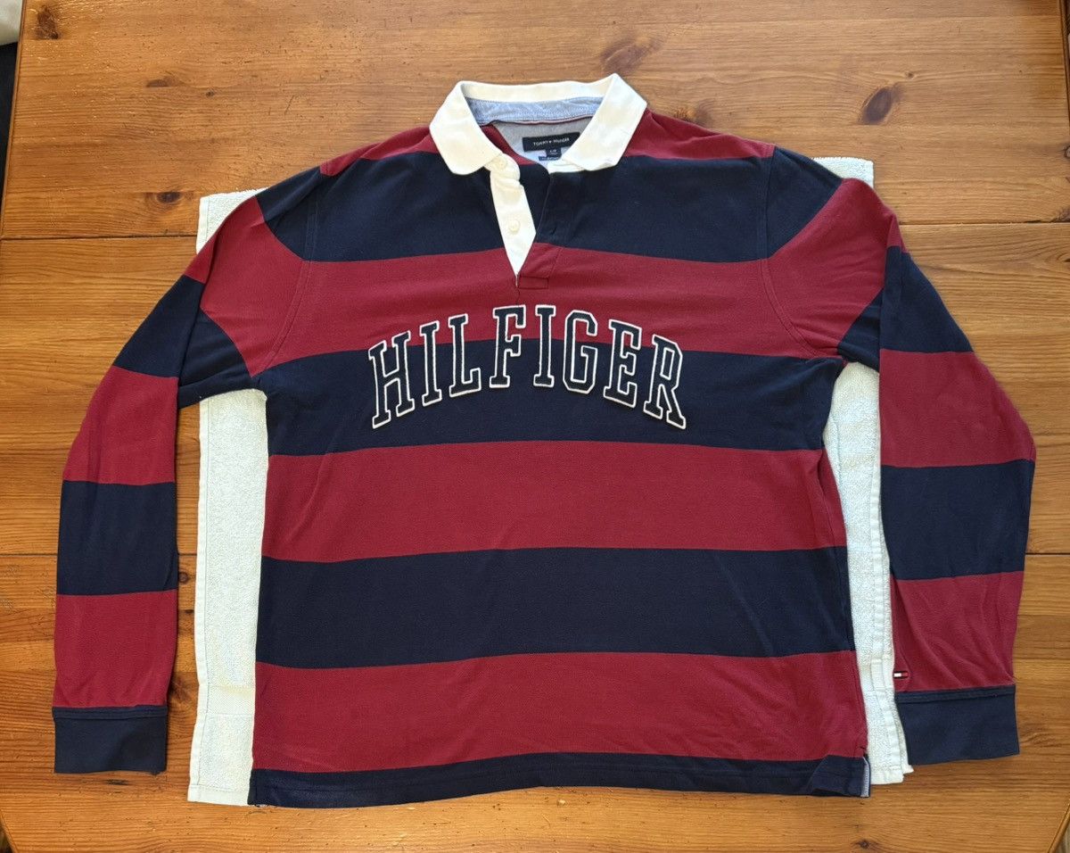 Other × Tommy Hilfiger Tommy Hilfiger Longsleeve Polo Tee Size US L / EU 52-54 / 3 - 1 Thumbnail