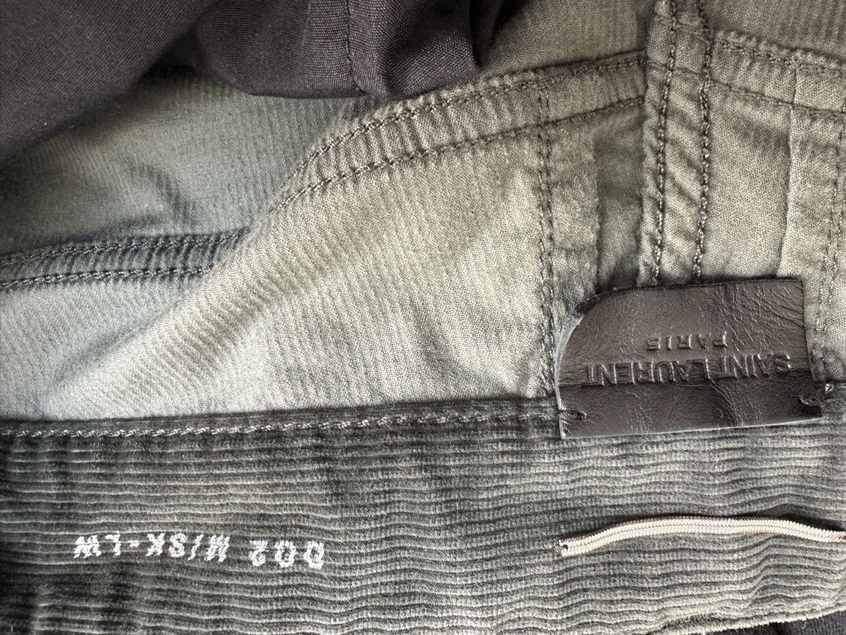 Saint Laurent Paris STRAIGHT PANTS IN CORDUROY - Size 33 Size US 33 - 7 Thumbnail