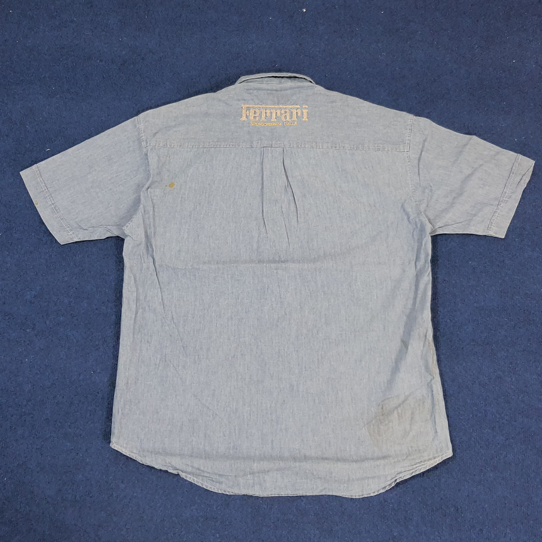 Ferrari × Vintage Vintage Magneti Marelli FERRARI Motorsports Button Shirt Size US L / EU 52-54 / 3 - 3 Thumbnail
