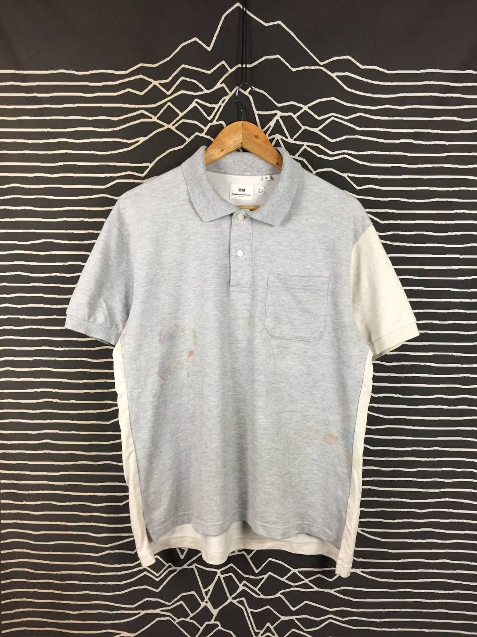 Engineered Garments Uniqlo x Engineered Garments Patchwork Polo Shirt Size L Size US L / EU 52-54 / 3 - 2 Thumbnail