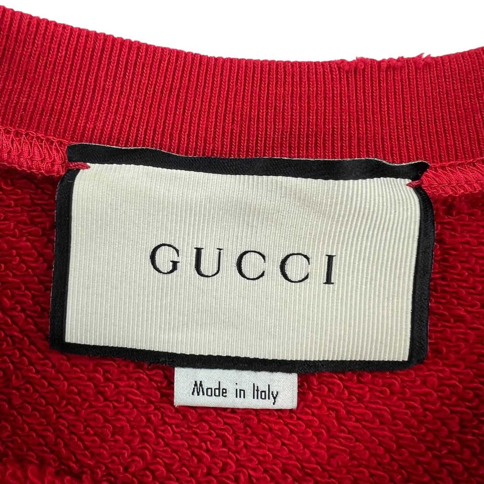 Gucci Gucci Coco Capitan Printed Logo Red Sweatshirt Size US S / EU 44-46 / 1 - 5 Thumbnail