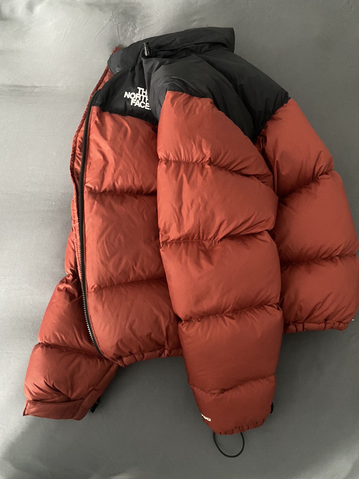 image of The North Face 1996 Retro Style Puffer in Maroon, Men's (Size Large)