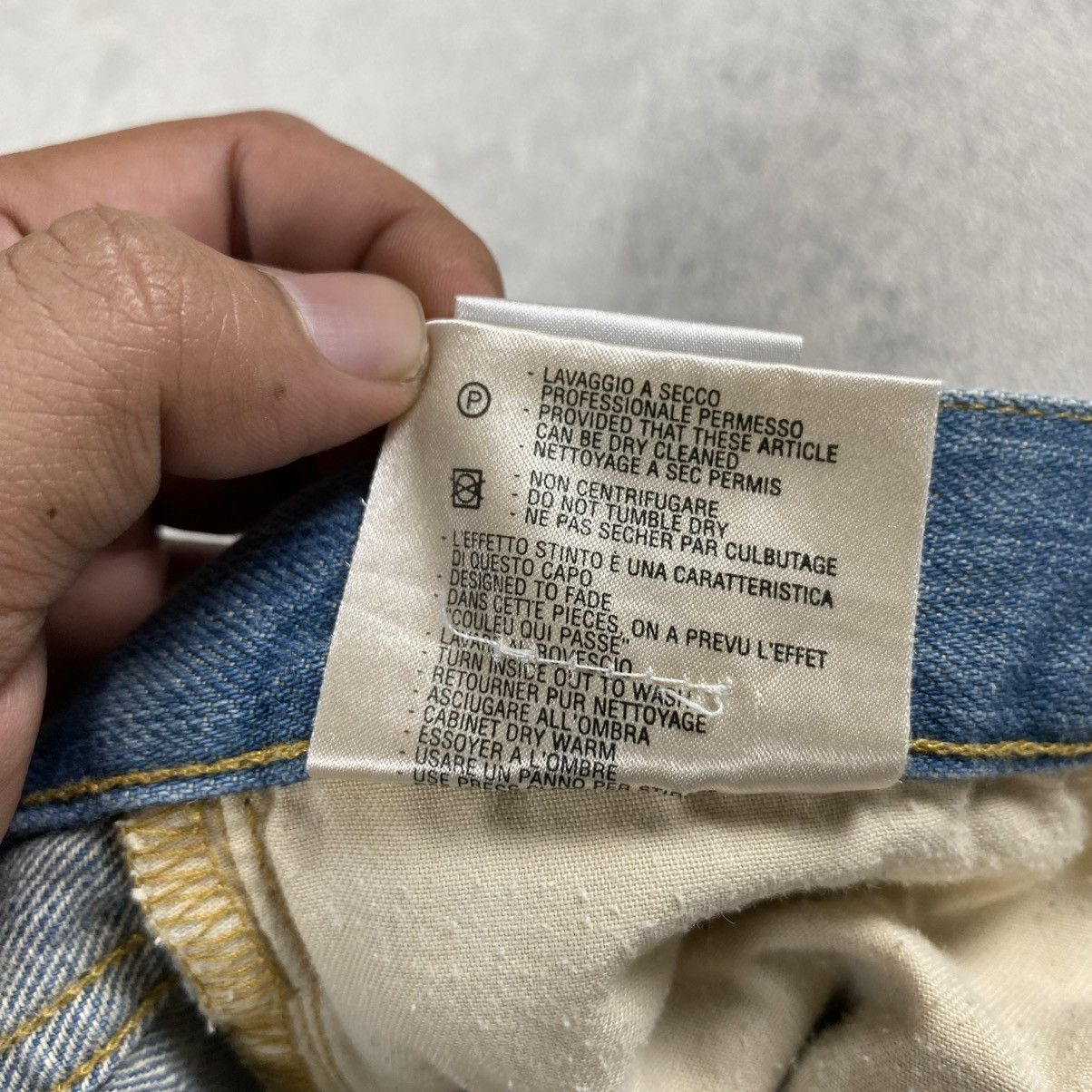 Gucci Vintage GUCCI Distressed Denim Jeans Size US 35 - 12 Thumbnail