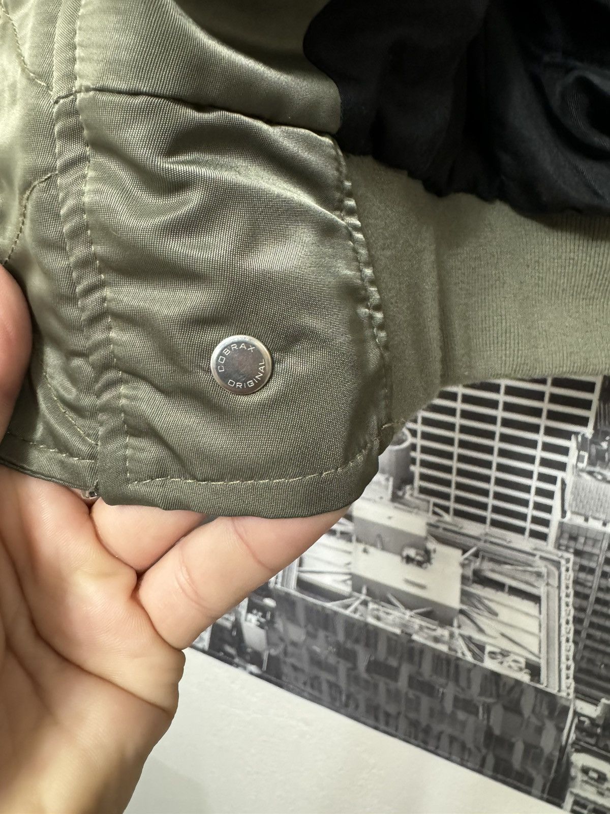Fear of God × SSENSE 🔥SSENSE x Fear of God Fourth Collection Bomber Olive SZ S Size US S / EU 44-46 / 1 - 9 Thumbnail