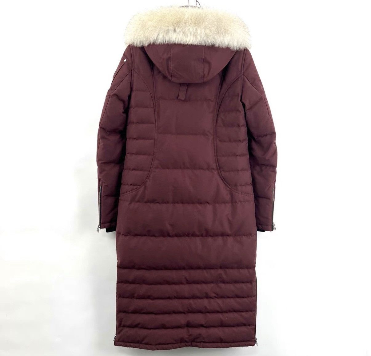 Moose Knuckles Moose Knuckles Saskatchewan Long Down Jacket Wine Red K12 Size S / US 4 / IT 40 - 2 Thumbnail