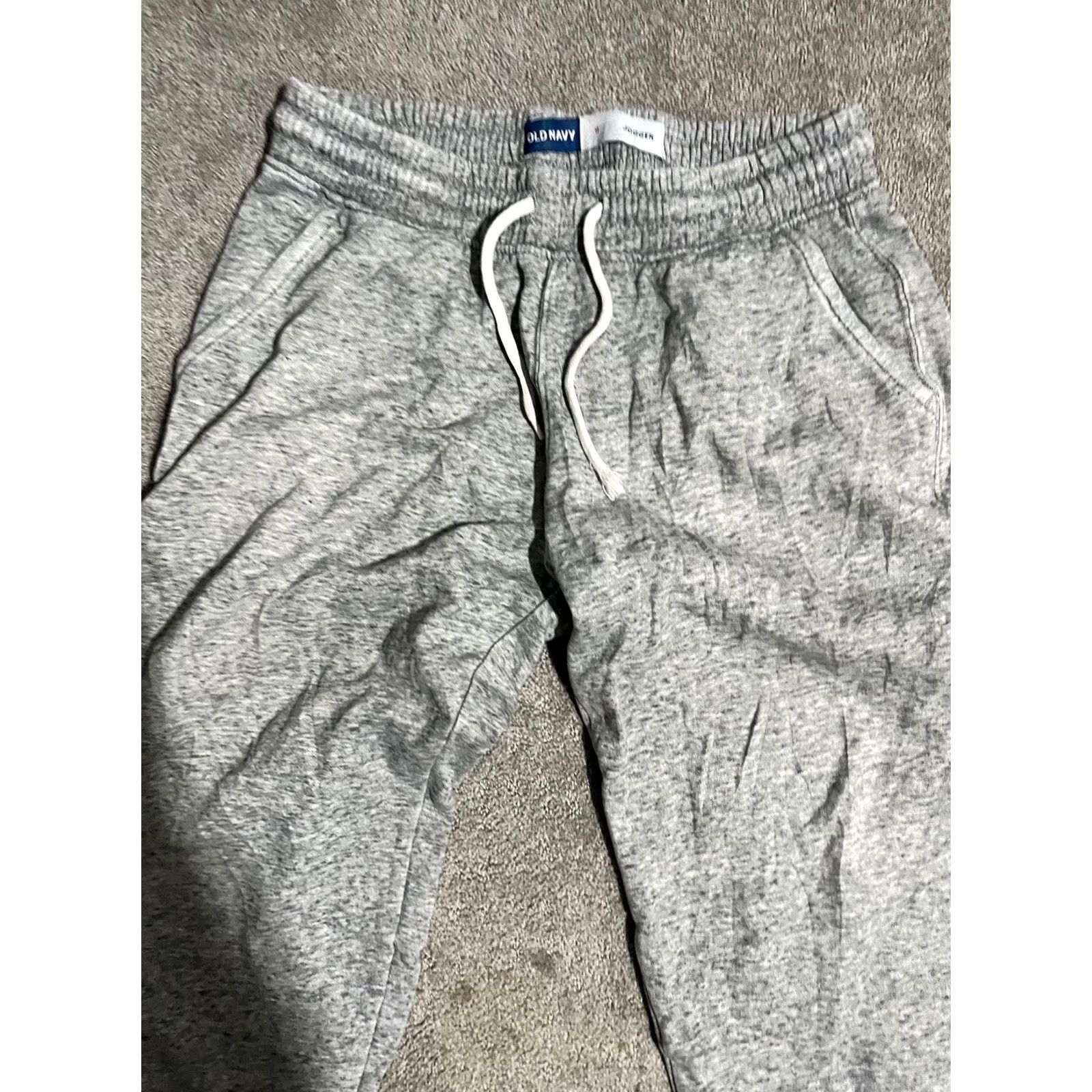 Old Navy Old Navy Pants Mens S Gray Jogger Size Drawstring Sweatpants Casual Athleisure Size US 29 - 2 Thumbnail