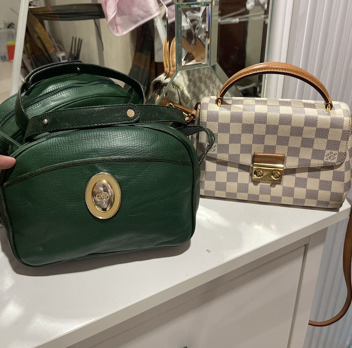 Christian Dior Monsieur DIOR Leather Crossbody Bag Vintage Size ONE SIZE - 10 Thumbnail