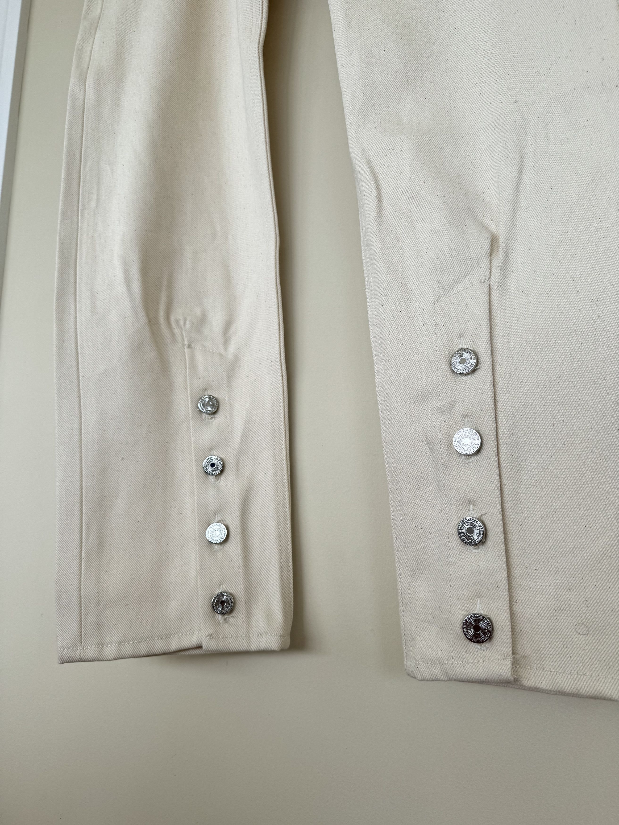 Midnight Studios Midnight Studios Beige Denim NWT Size US 34 / EU 50 - 6 Thumbnail