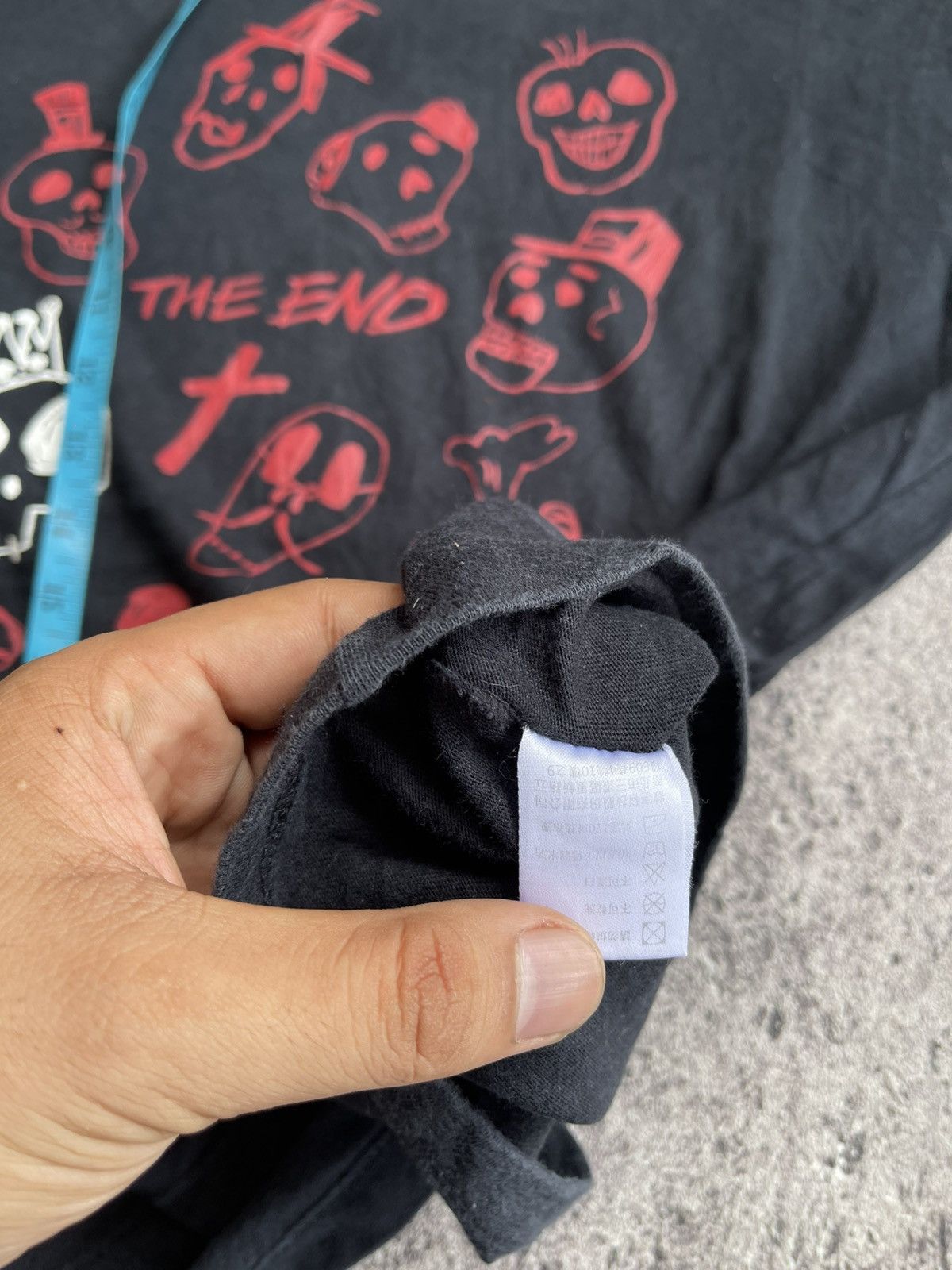 Japanese Brand Y2k 101 ifsixwasnine long sleeve skull Size US L / EU 52-54 / 3 - 5 Thumbnail