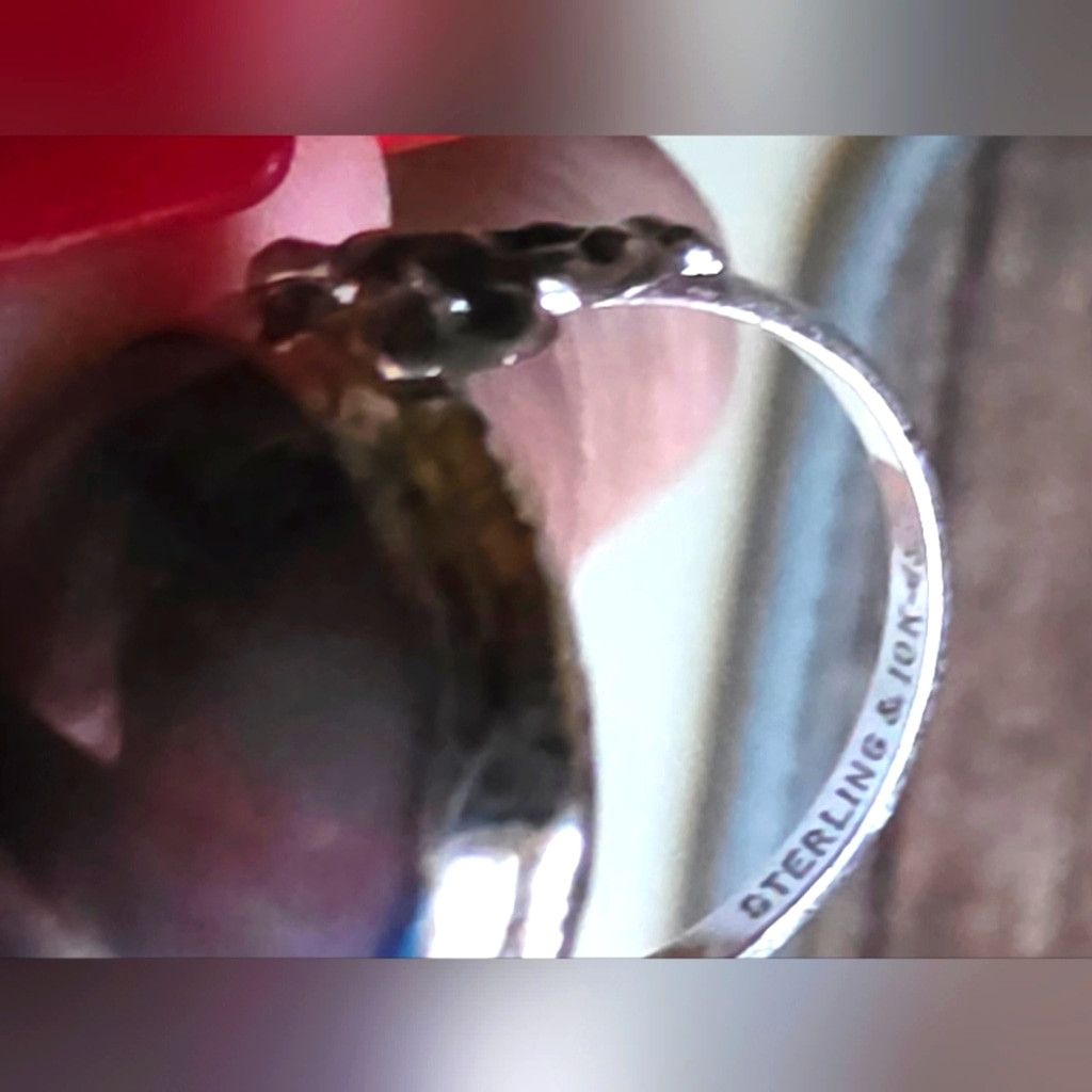 The Unbranded Brand Vintage Clark and Coombs Agate Ring NEW no Tags Size ONE SIZE - 2 Thumbnail