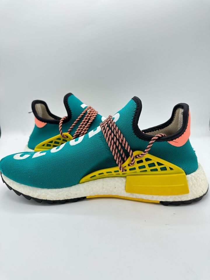 Adidas × Pharrell Human Race NMD Trail Sun Glow CLOUDS MOON Size US 11 / EU 44 - 4 Thumbnail