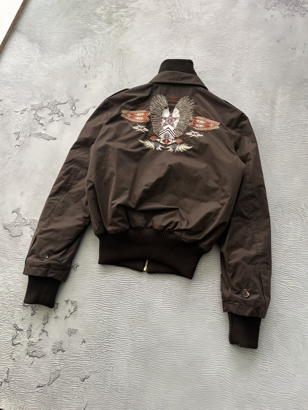 Bogner Sonia Bogner Vintage Bomber Jacket Designer Brown Women Size M / US 6-8 / IT 42-44 - 1 Thumbnail