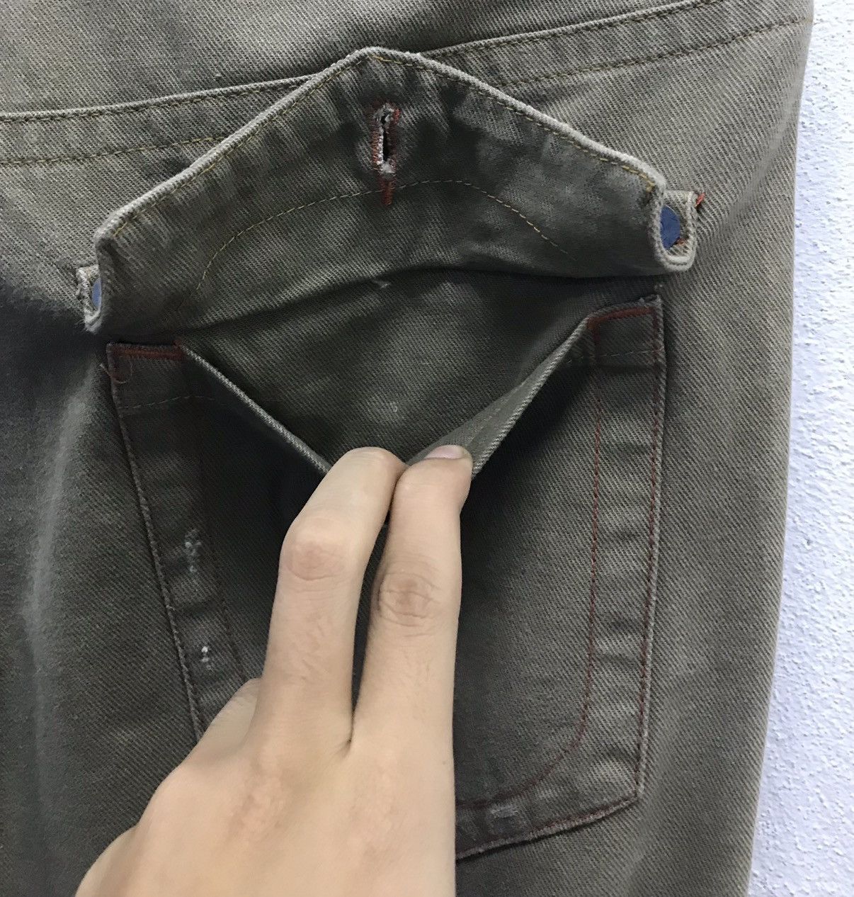 Eternal × Vintage Vintage ETERNAL Denim Pants Size US 30 / EU 46 - 9 Thumbnail