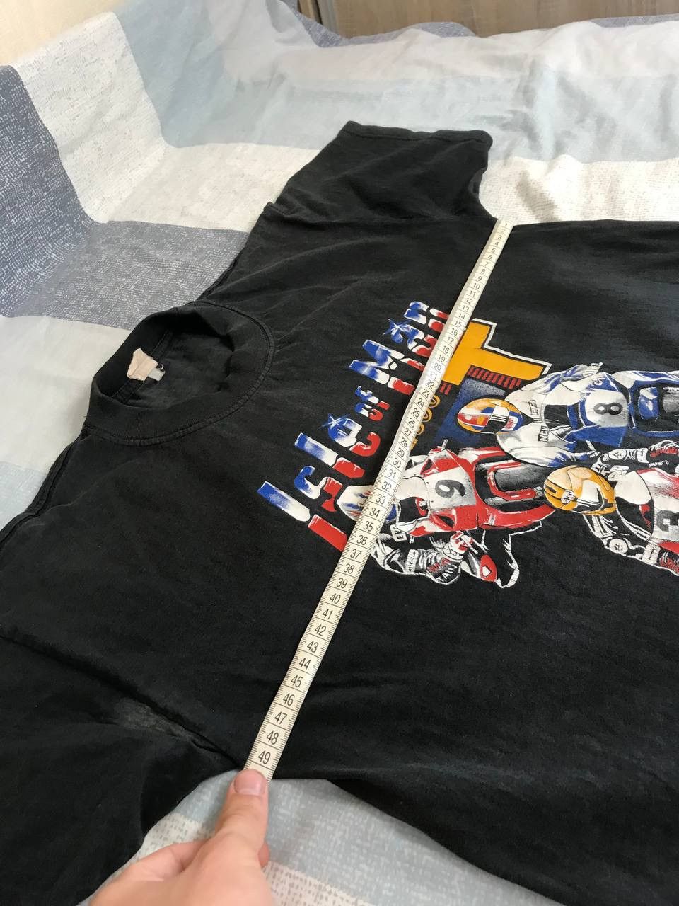 Vintage 🔥 Isle of Man 2000 Vintage Racing Motorcycle T Shirt Size US M / EU 48-50 / 2 - 10 Thumbnail