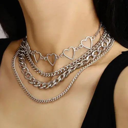 Japanese Brand × Vintage Women Necklace Female Boho Jewelry Gift Size ONE SIZE - 3 Thumbnail