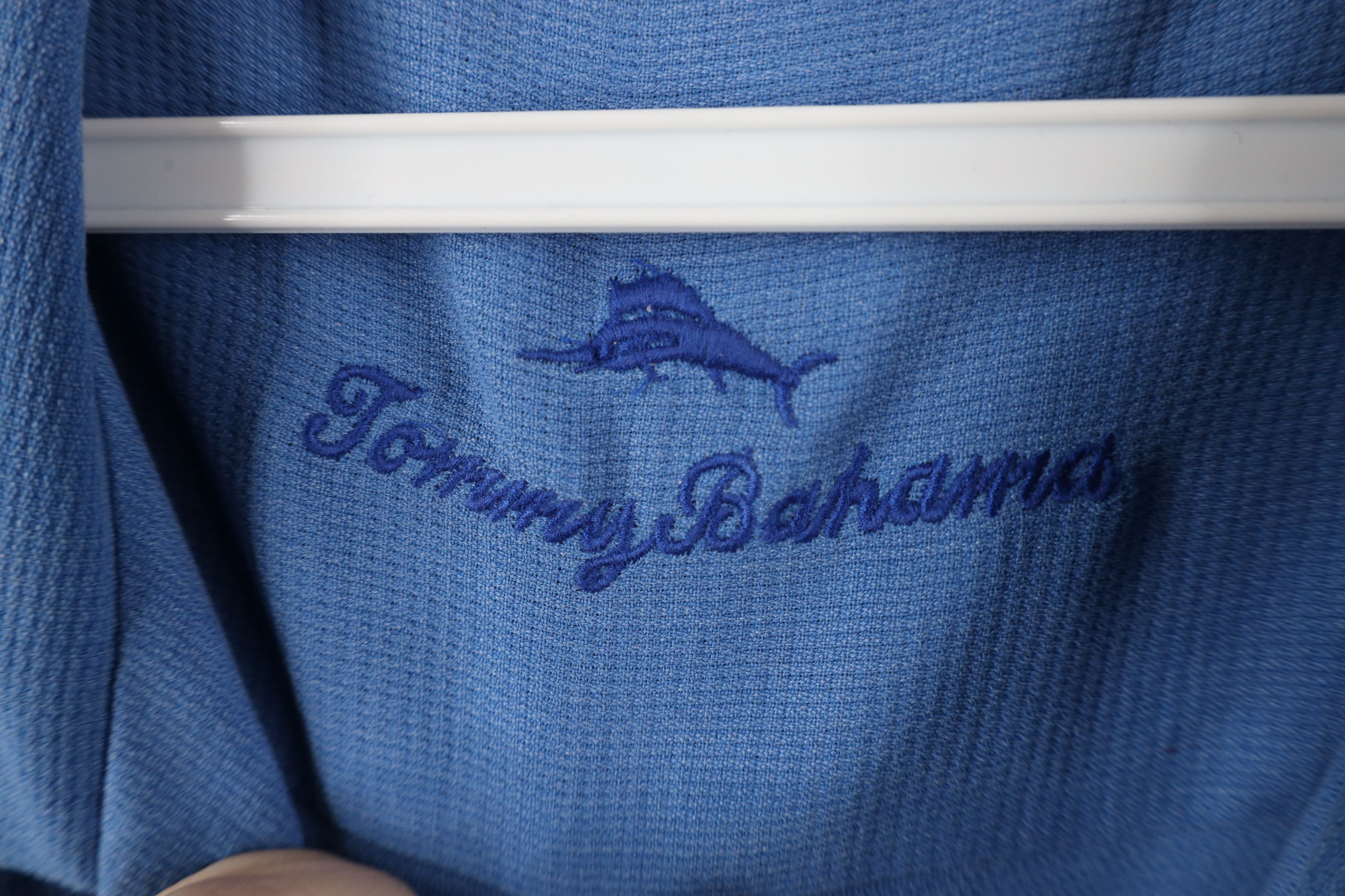 Tommy Bahama × Vintage Vintage Tommy Bahama Looped Collar Short Sleeve Button Shirt Size US M / EU 48-50 / 2 - 7 Thumbnail