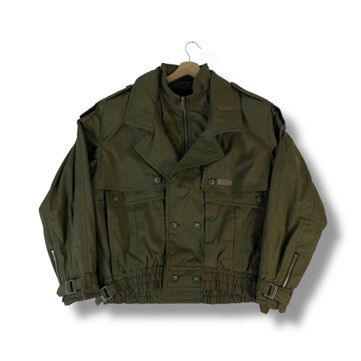 Buzz Rickson's 🇯🇵 BAYCREST MULTIPOCKET BUCKLE WAIST BOMBER JACKET Size US XL / EU 56 / 4 - 1 Thumbnail