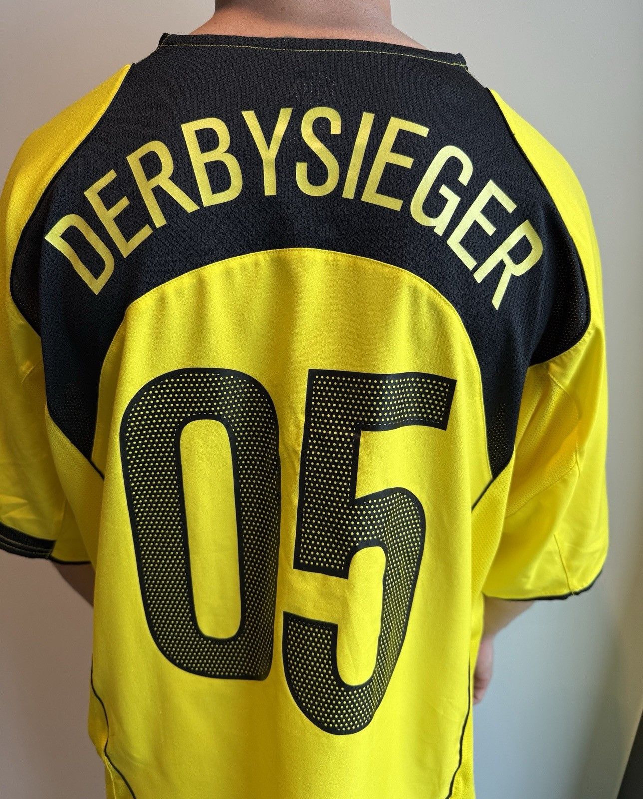 Nike Vintage Borussia Dortmund 2004 2005 Jersey Soccer Football Size US XXL / EU 58 / 5 - 9 Thumbnail