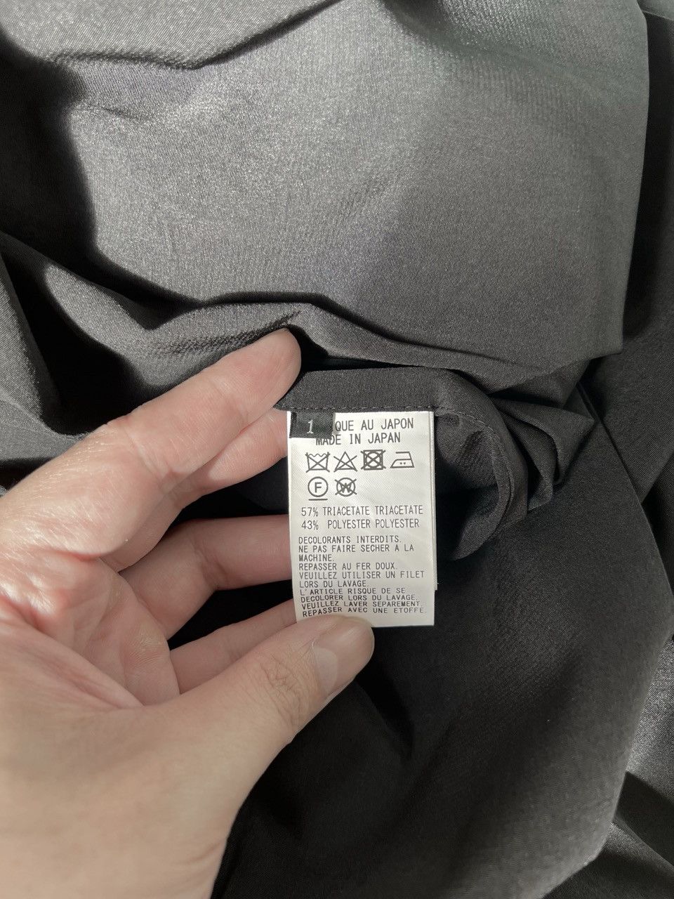 Yohji Yamamoto Yohji Yamamoto Y's - Ta/TUXEDO Double Layered Pleated Skirt Size 31" - 6 Thumbnail