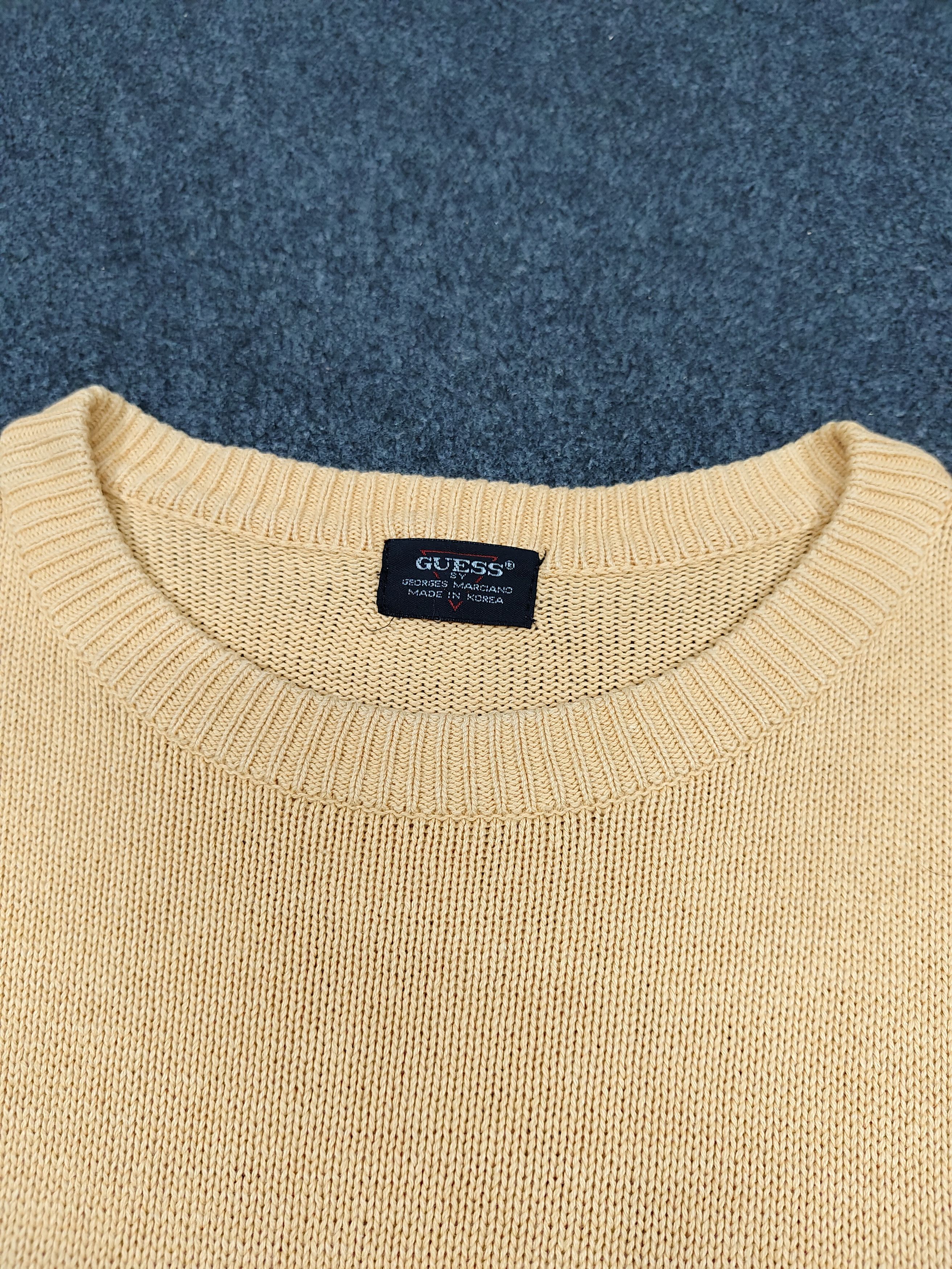 Guess 🔥Vtg Guess Spellout Logo Knitwear Sweater Size US M / EU 48-50 / 2 - 4 Thumbnail