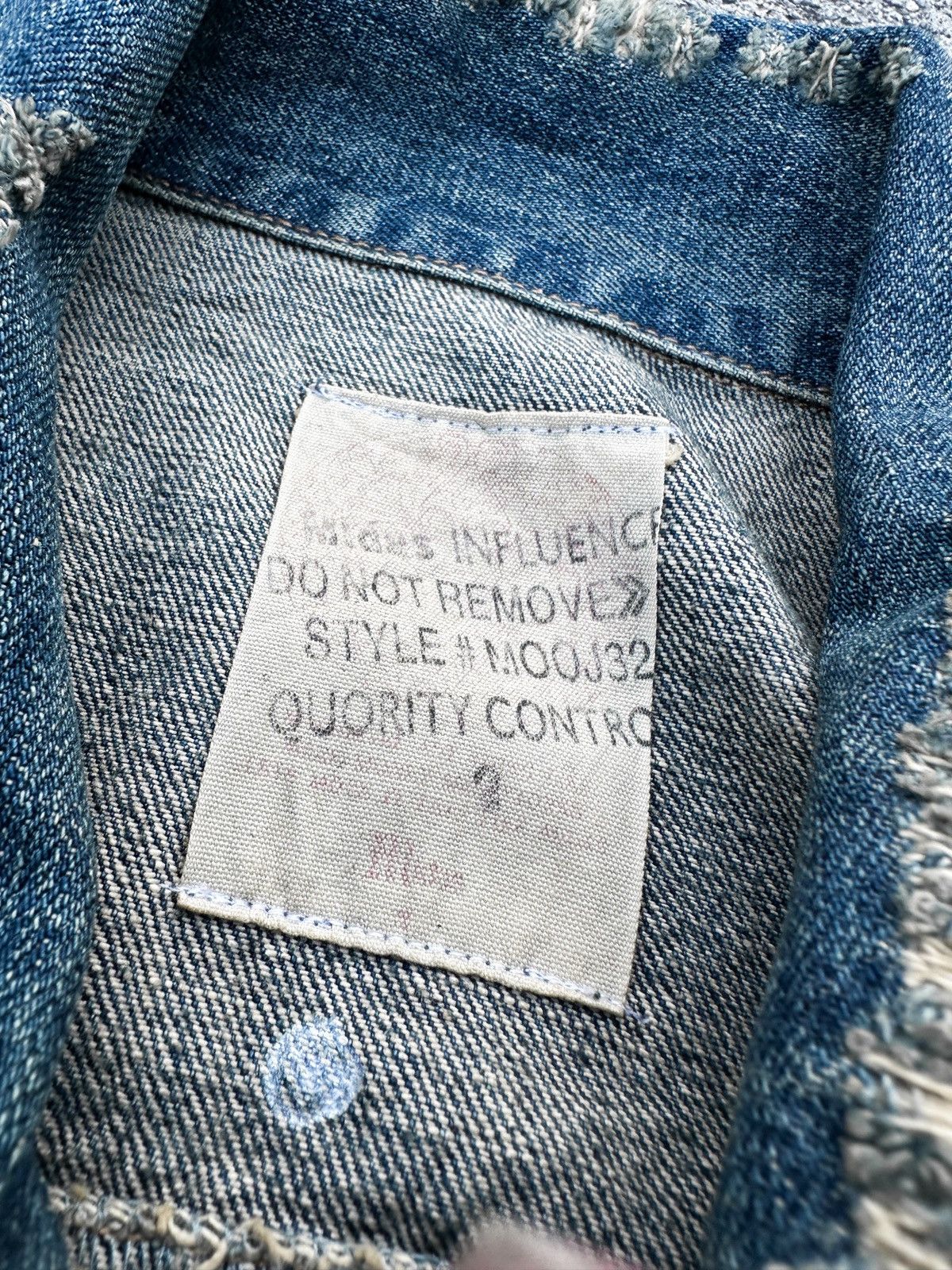 If Six Was Nine × Japanese Brand × Tornado Mart 2000’s Midas Damage Washed Denim Jacket Size US L / EU 52-54 / 3 - 20 Thumbnail