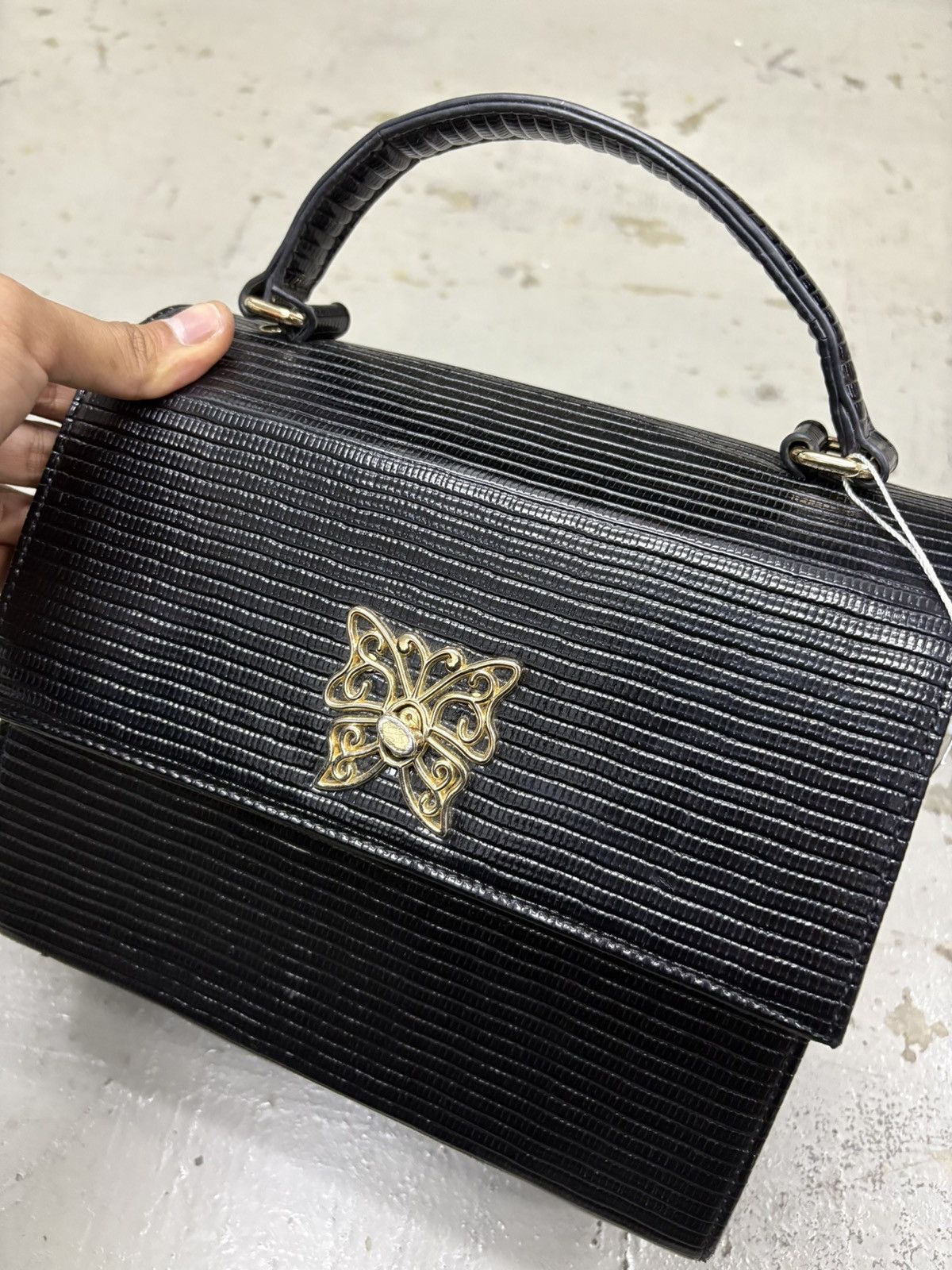 Hysteric Glamour Casita Mezzo Piano Butterfly Needles Synthetic Leather Bag Size ONE SIZE - 10 Thumbnail