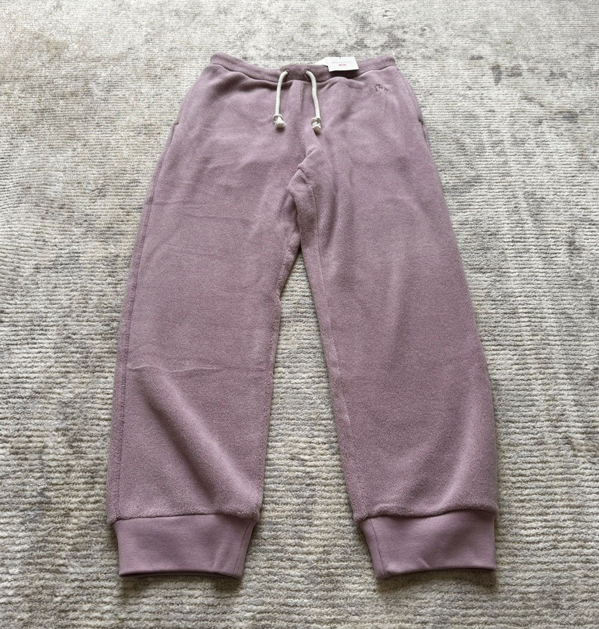 JW Anderson × Uniqlo Small JW Anderson Pink Fleece Pants Sherpa Joggers Size US 28 / EU 44 - 13 Thumbnail