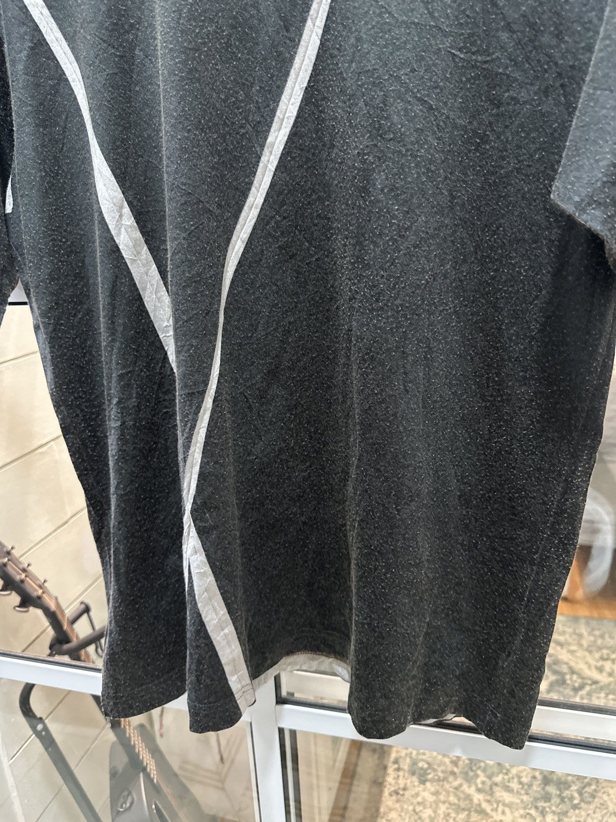 Issey Miyake SS04 Issey Miyake Curved Tape Line T-Shirt Size US M / EU 48-50 / 2 - 8 Thumbnail