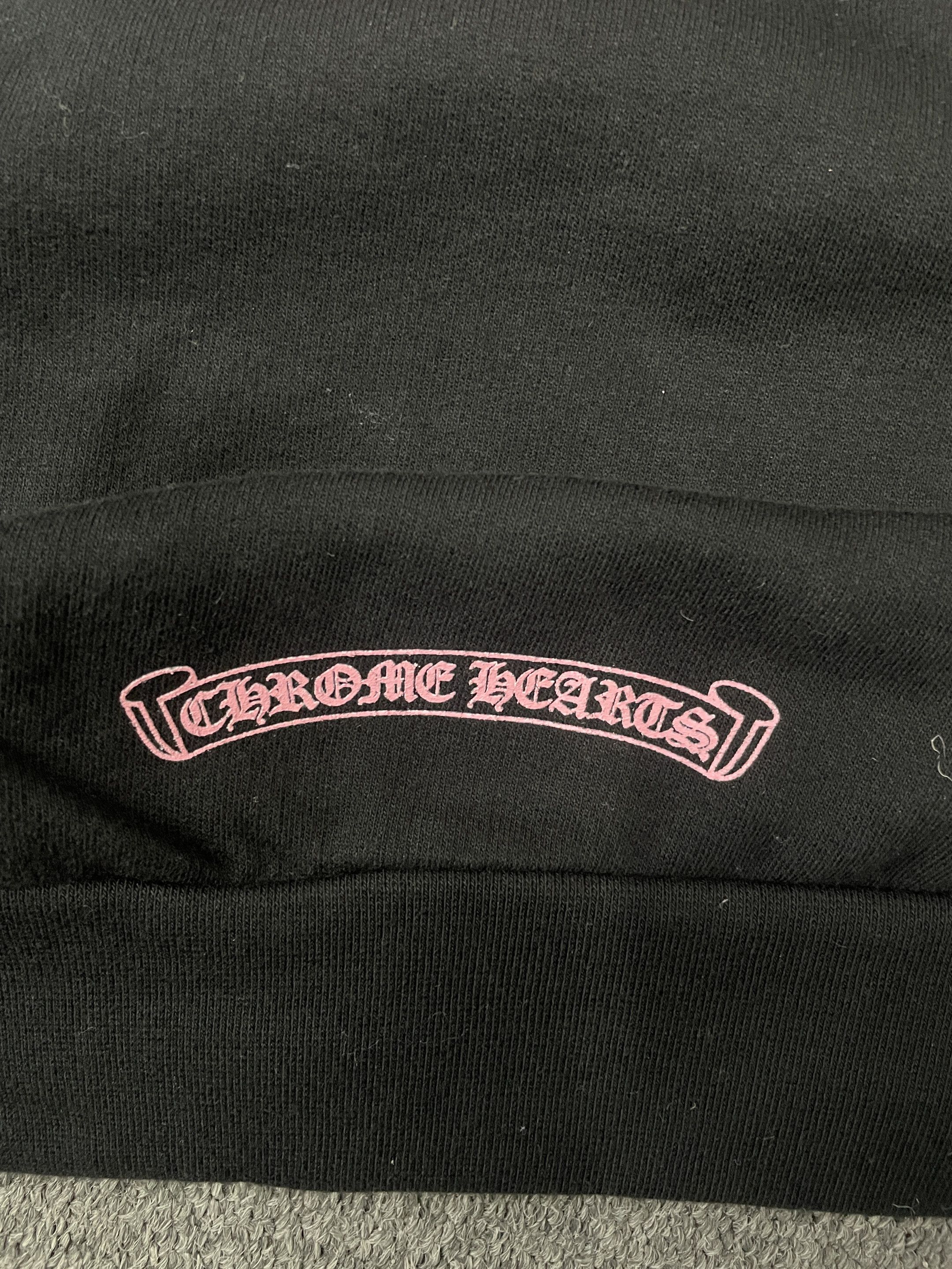 Chrome Hearts Chrome Hearts Deadly Doll Pink Cross Scroll Zip Up Hoodie Size XL / US 12-14 / IT 48-50 - 11 Thumbnail