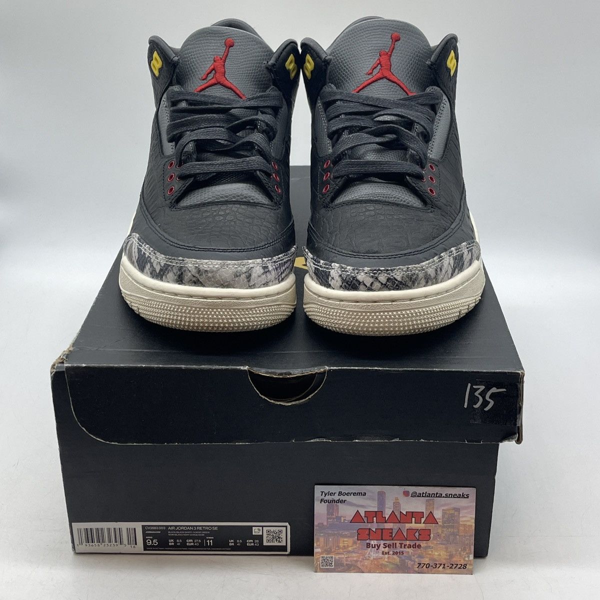 Jordan Brand Air Jordan 3 animal instinct 2.0 Size US 9.5 / EU 42-43 - 2 Thumbnail