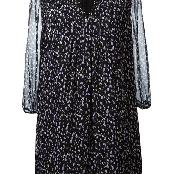 Diane von Furstenberg DVF Aria Chiffon Tunic Dress Size S / US 4 / IT 40 - 13 Thumbnail