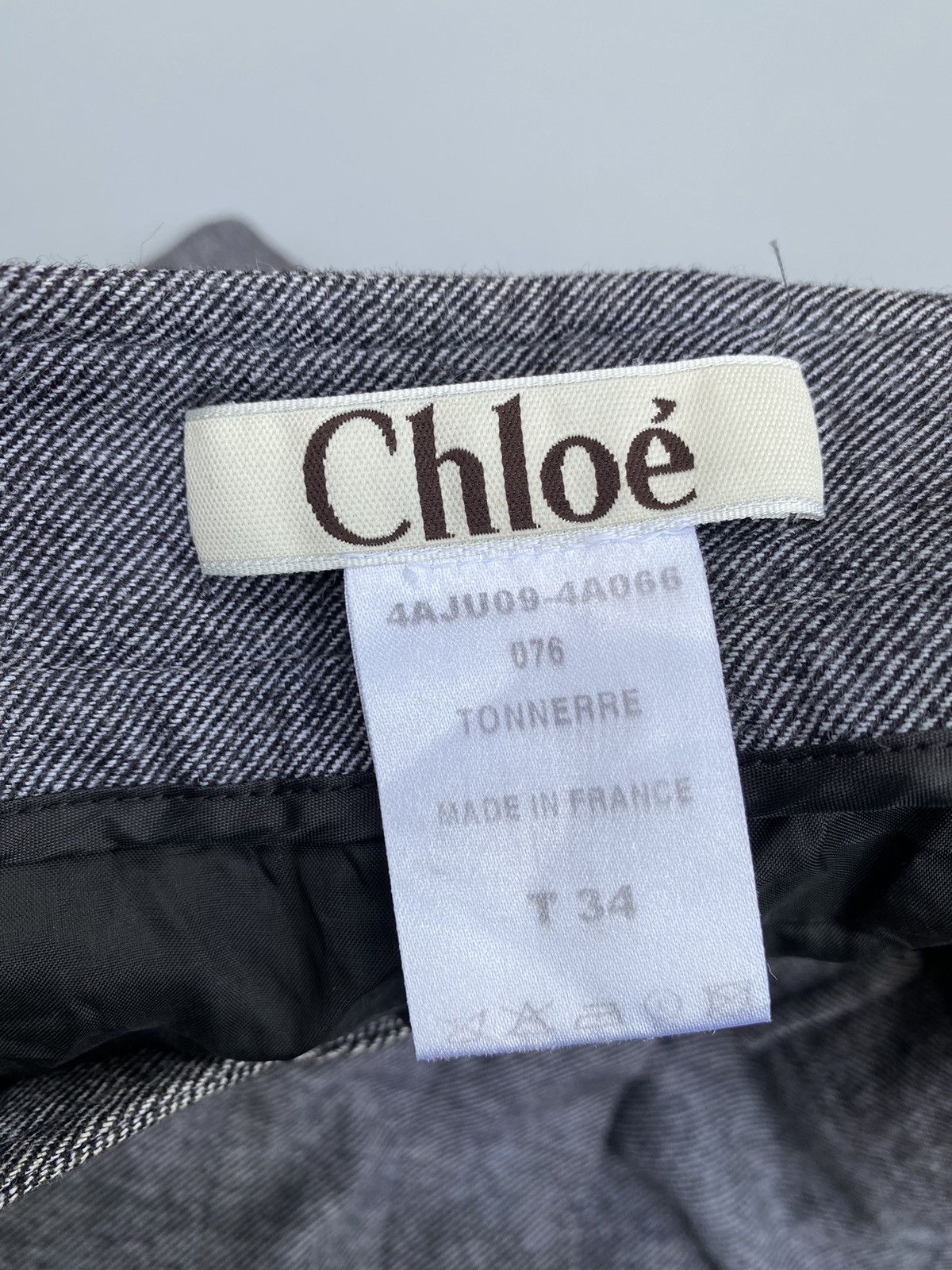 Chloe A/W 2004- Chloe- Phoebe Philo- Blazer and Skirt Set Size S / US 4 / IT 40 - 21 Thumbnail
