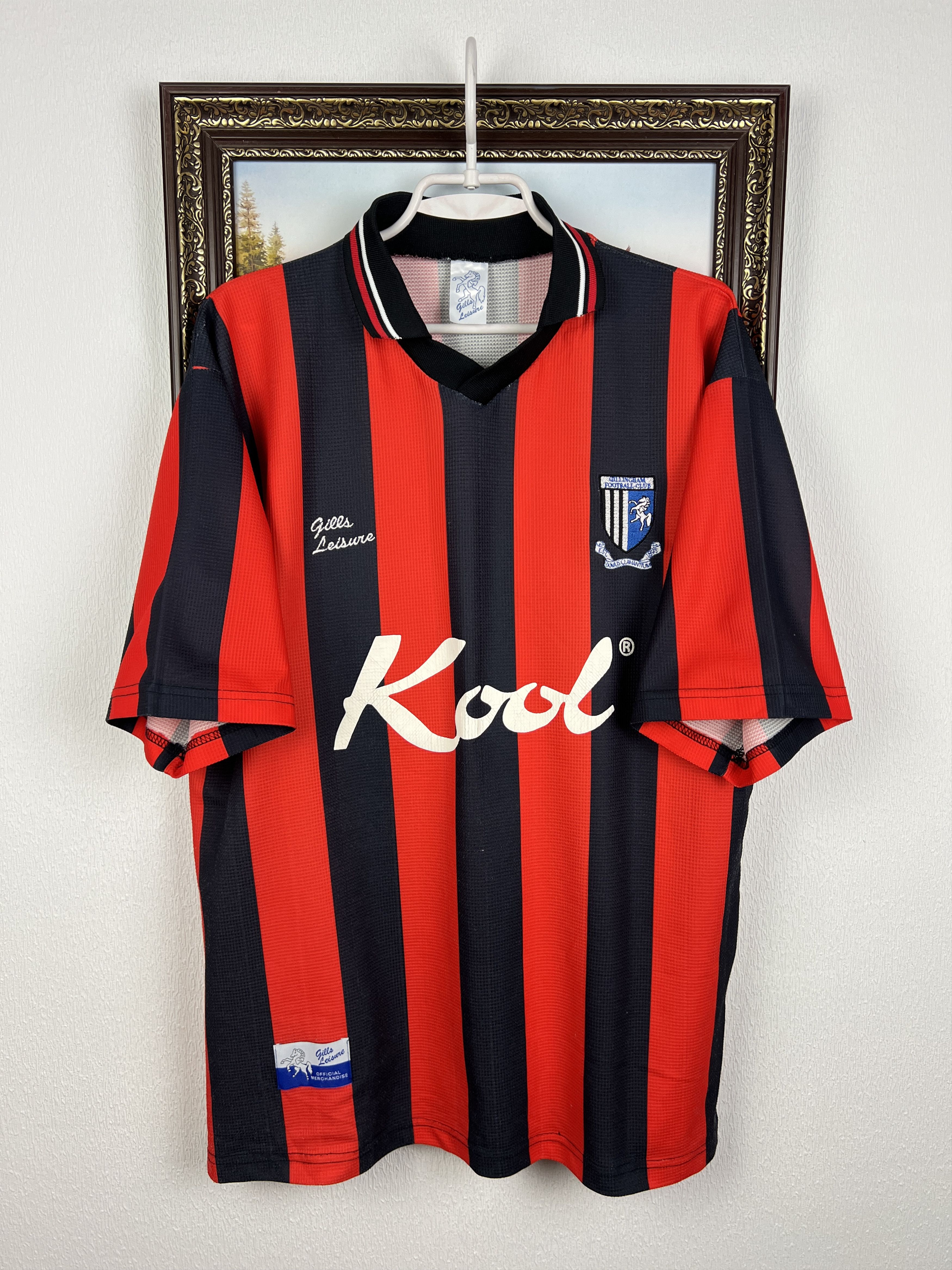 Vintage Gillingham Away football shirt Soccer Jersey Trikot Sport Size US M / EU 48-50 / 2 - 1 Thumbnail