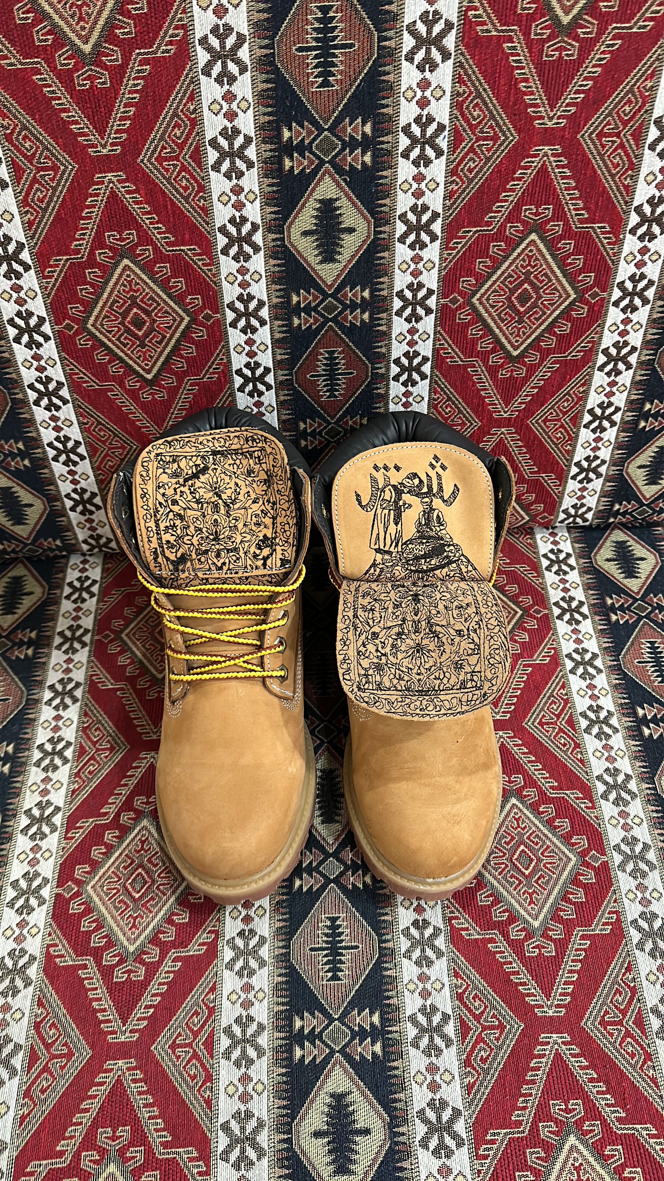 Derschutze Derschütze "yasmin v3" Boots Size 42 Timberland Style Size US 8.5 / EU 41-42 - 1 Thumbnail