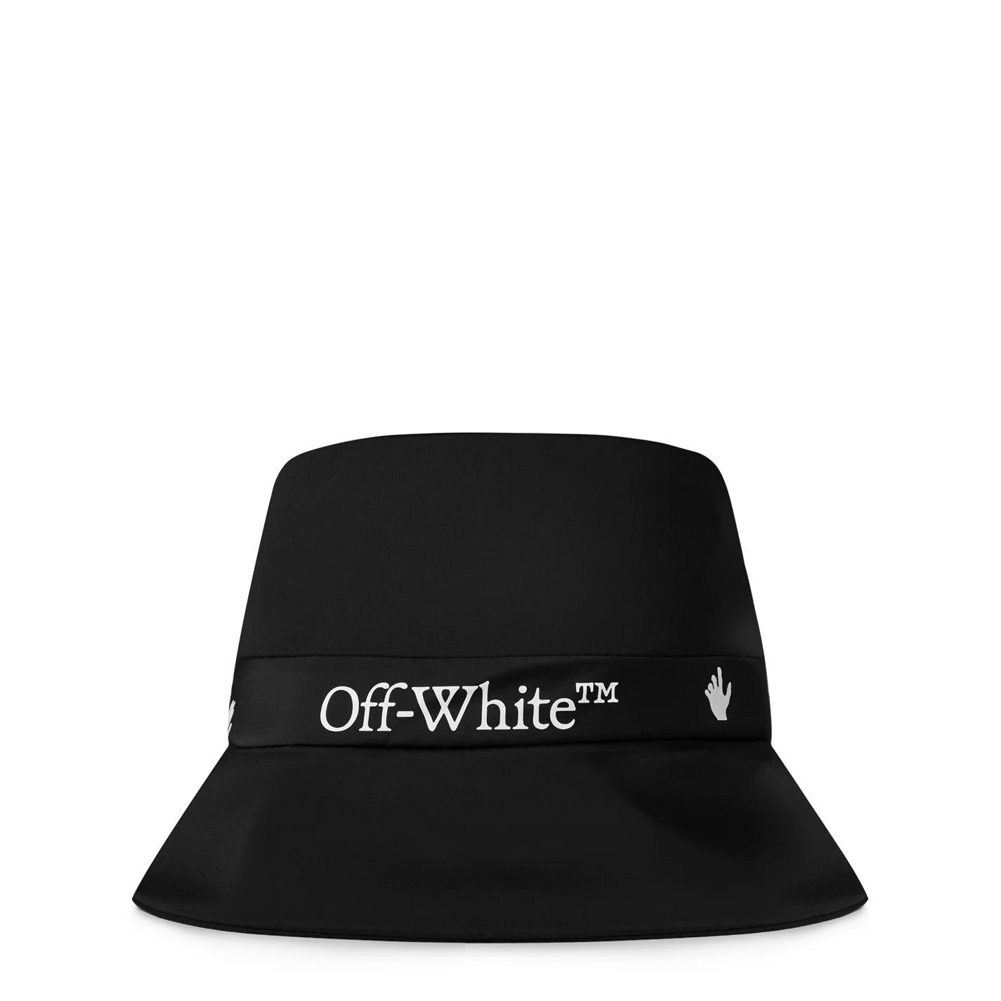 Off-White o1g2r1mq0125 Size: OS / Bucket Hat / Cap in Black Size ONE SIZE - 3 Thumbnail