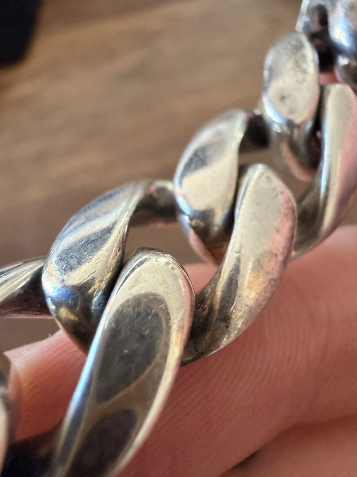 Chrome Hearts Chrome Hearts Cuban Bracelet 100% Authentic RARE Floral Size ONE SIZE - 11 Thumbnail