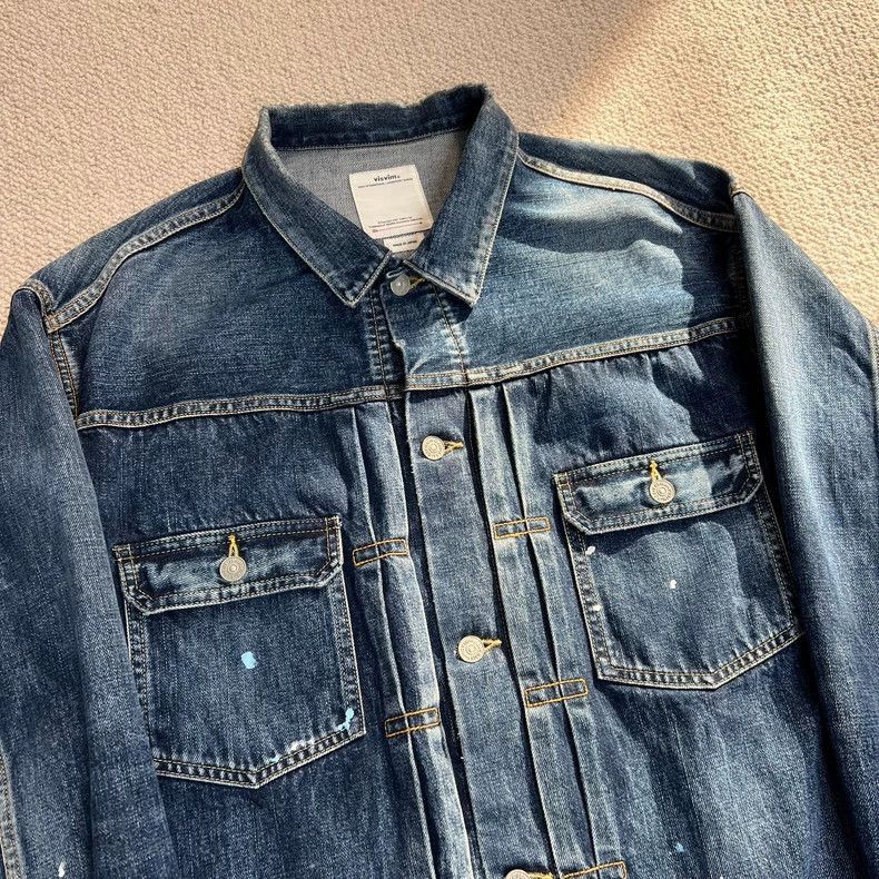 Visvim VISVIM SS 101XX JKT DMGD-1010-2506 Size US XL / EU 56 / 4 - 3 Thumbnail