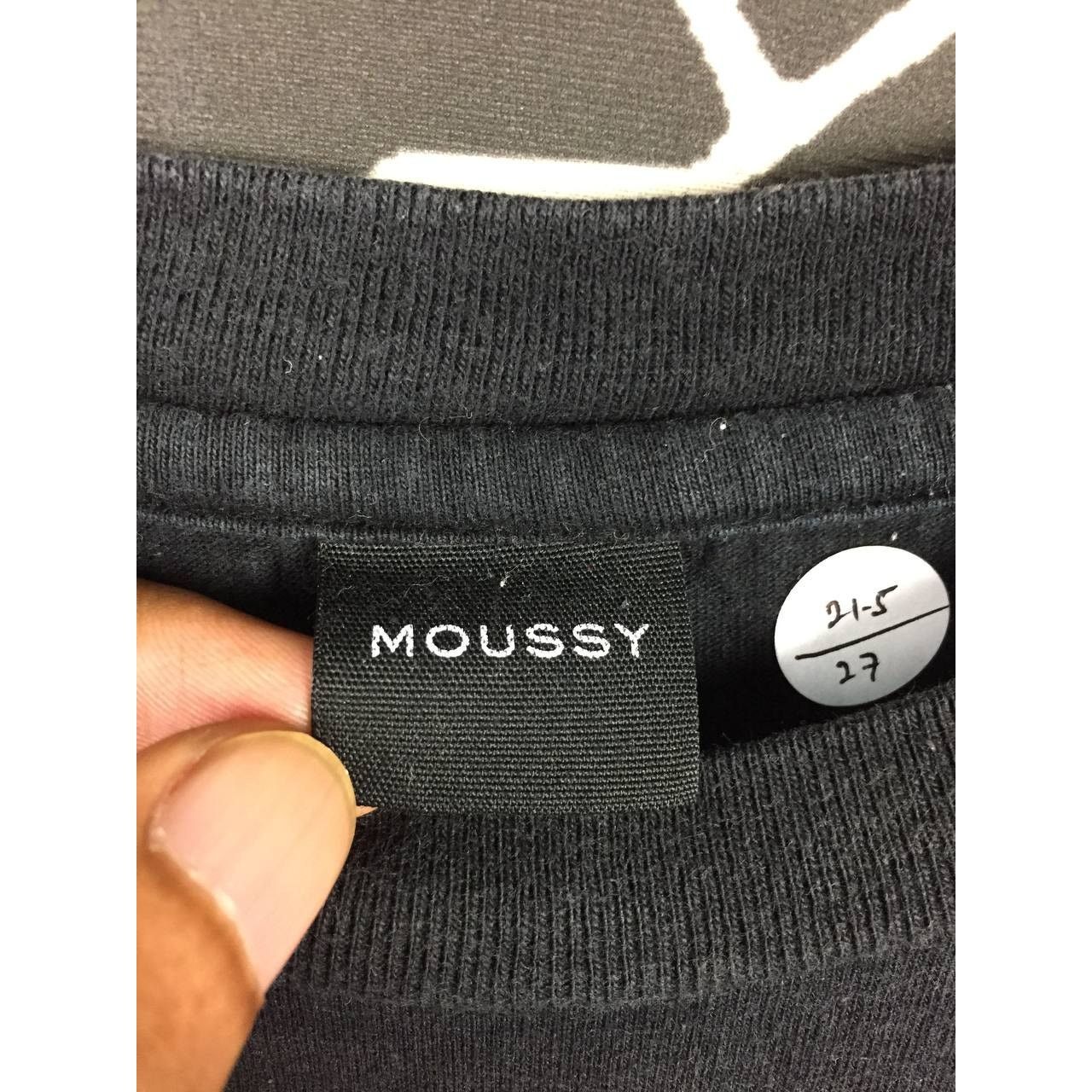 Japanese Brand × Vintage Moussy Japanese Brand Time Is Limited Statement Quote Tee Size US L / EU 52-54 / 3 - 6 Thumbnail