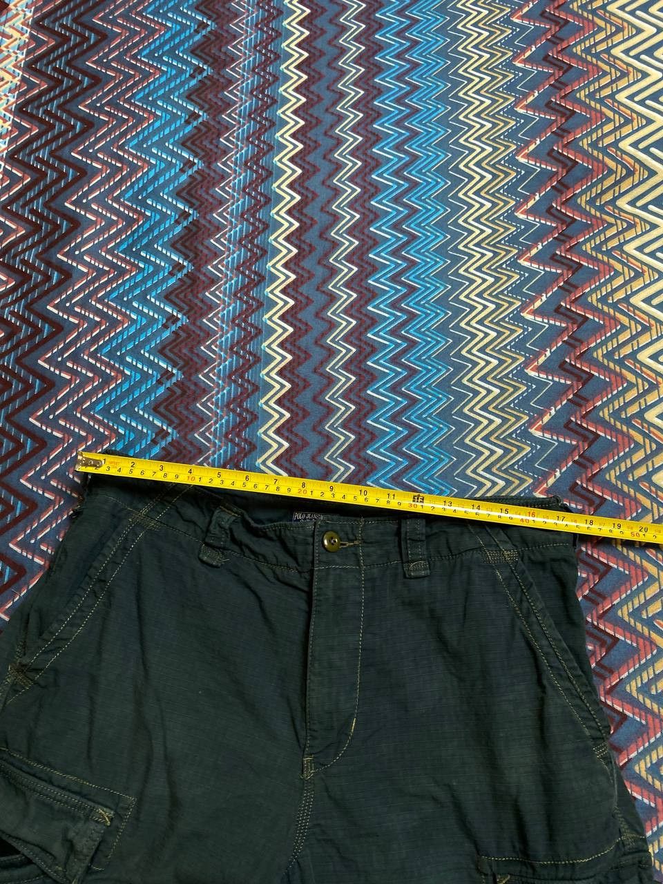 Lauren Ralph Lauren Crazy Vintage 90s Polo Ralph Lauren Tactical Cargo Shorts Size US 34 / EU 50 - 12 Thumbnail