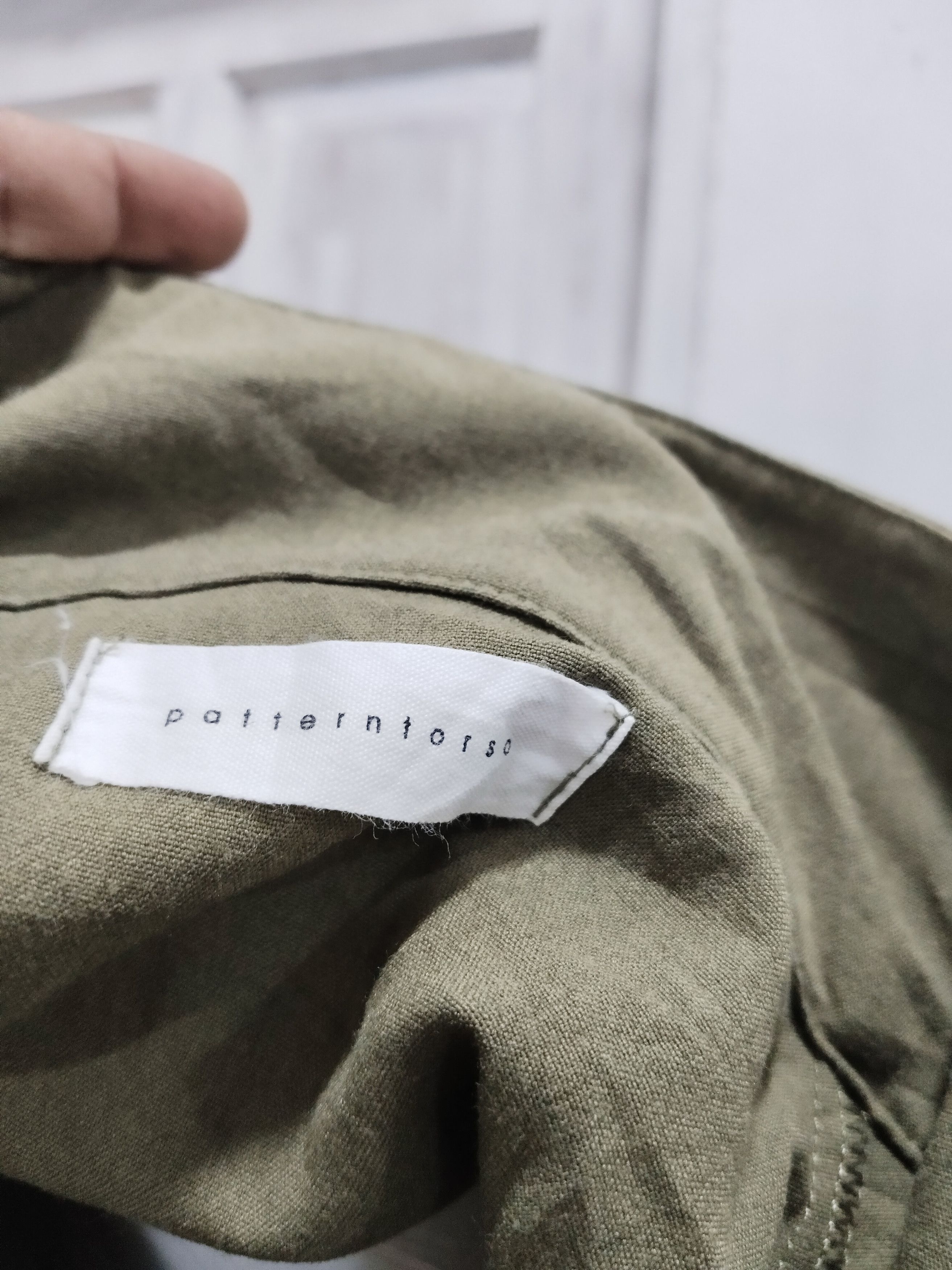 Japanese Brand × RIPVANWINKLE Rare Patterntorso Cotton Olive Green Punkstyle Light Jacket Size US XXL / EU 58 / 5 - 6 Thumbnail