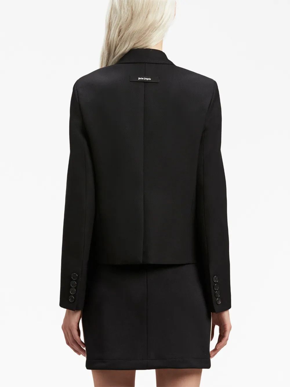 Palm Angels o1y1125 Blazer in Black/Beige Size XS / US 0-2 / IT 36-38 - 4 Thumbnail